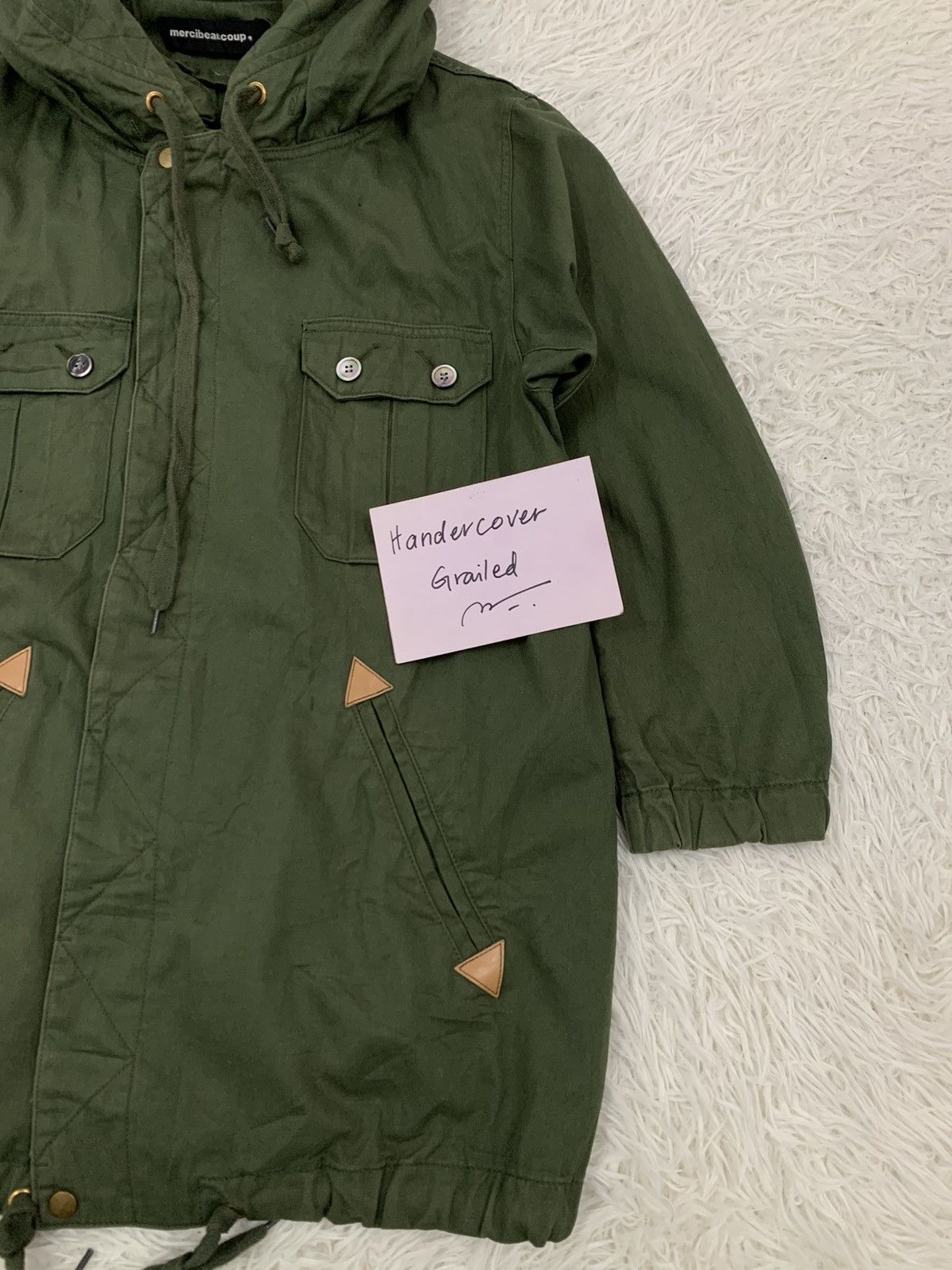 mercibeaucoup Mercibeaucoup by Issey Miyake Jacket Hooded Military Style Size US M / EU 48-50 / 2 - 4 Thumbnail