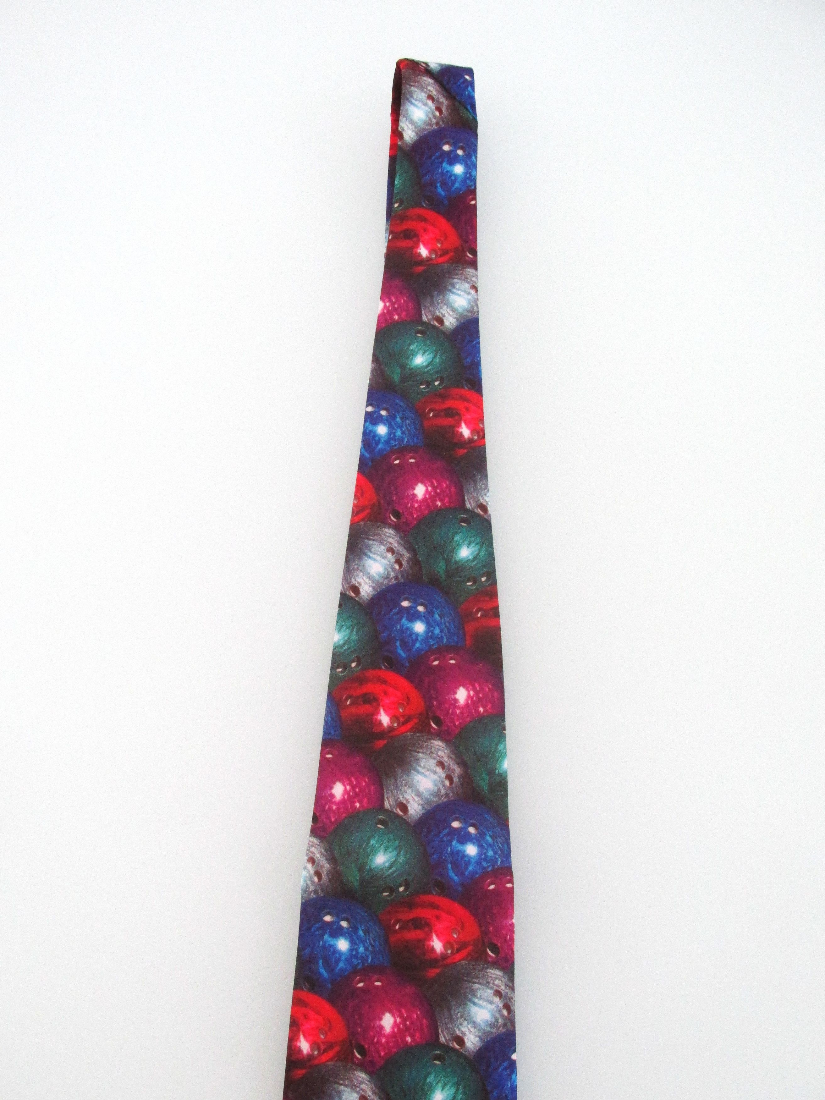 Other Vintage Ralph Marlin Men's Bowling Tie Size ONE SIZE - 3 Thumbnail