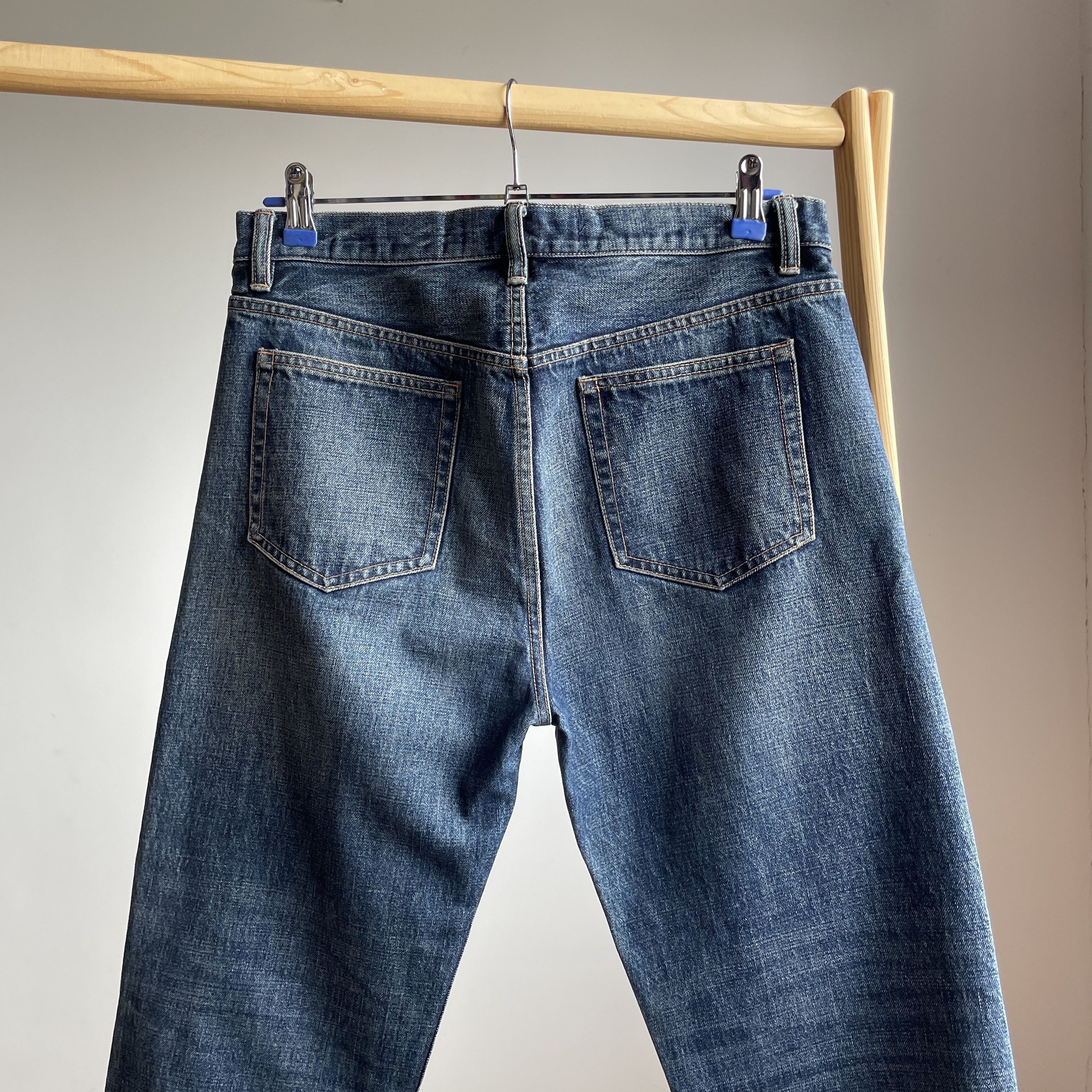 Marc by Marc Jacobs Annie Boyfriend Crop Selvedge Denim Bottoms