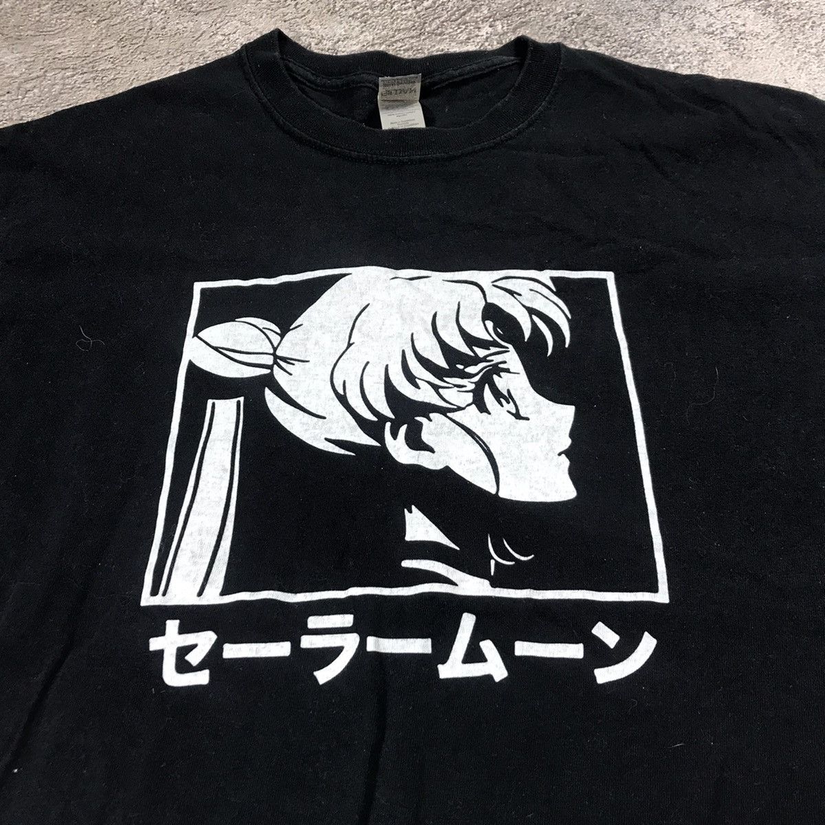 Vintage Vintage Y2K Anime Graphic Tee Japanese Streetwear Black L Size US L / EU 52-54 / 3 - 3 Thumbnail