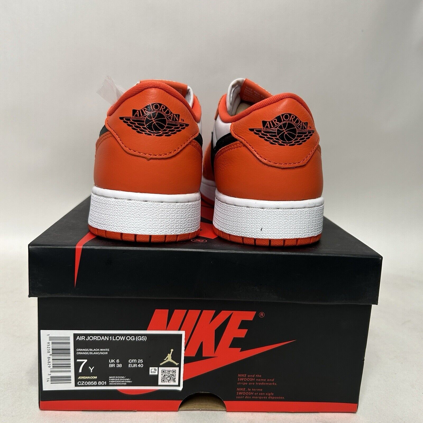 Jordan Brand Nike Air Jordan 1 Low OG GS “Starfish” 2024 Size US 8.5 / IT 38.5 - 4 Thumbnail