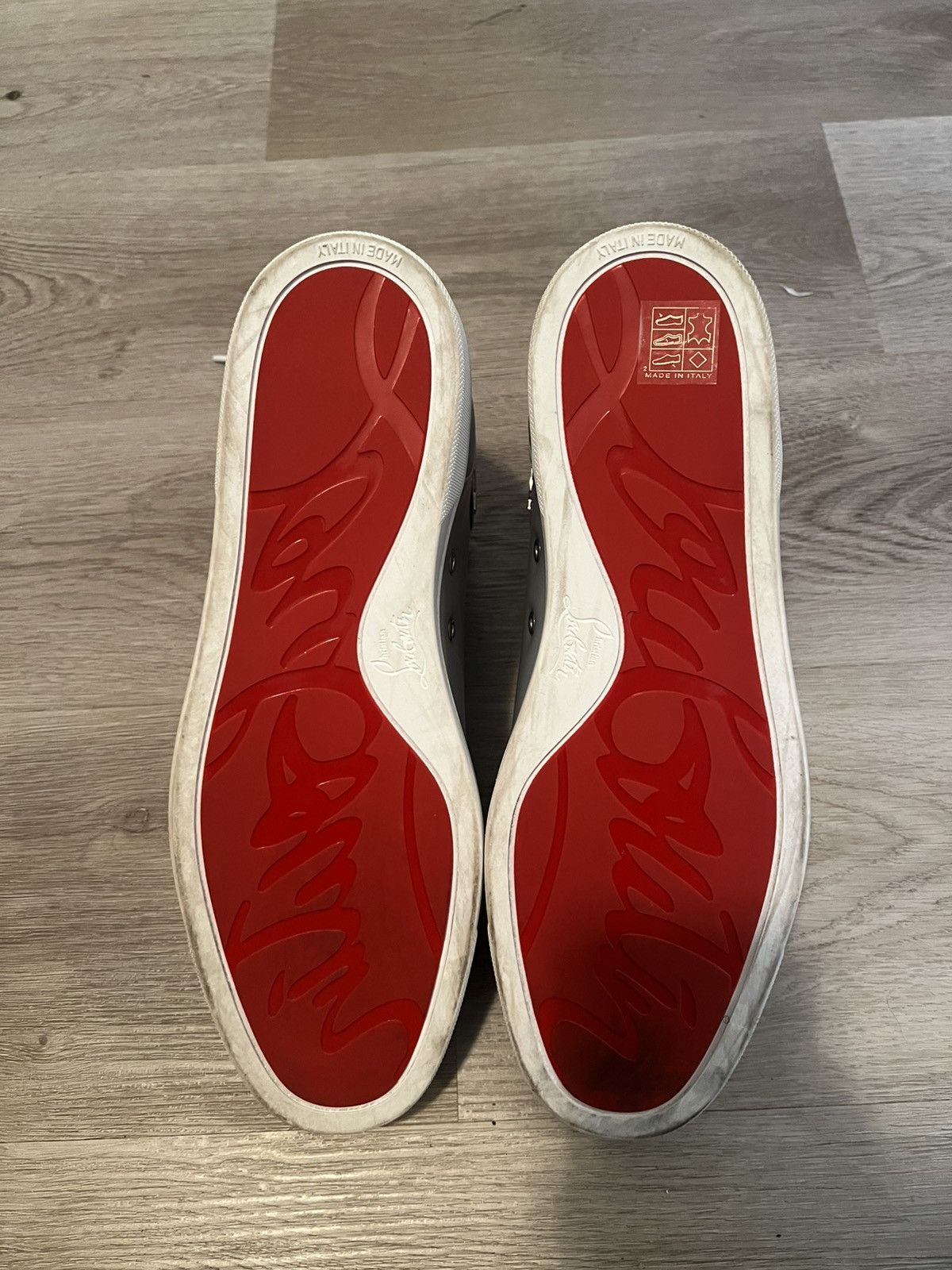 Christian Louboutin Christian Louboutin Louis Orlato Flat Calf Nirvana/GG Size US 13 / EU 46 - 5 Thumbnail