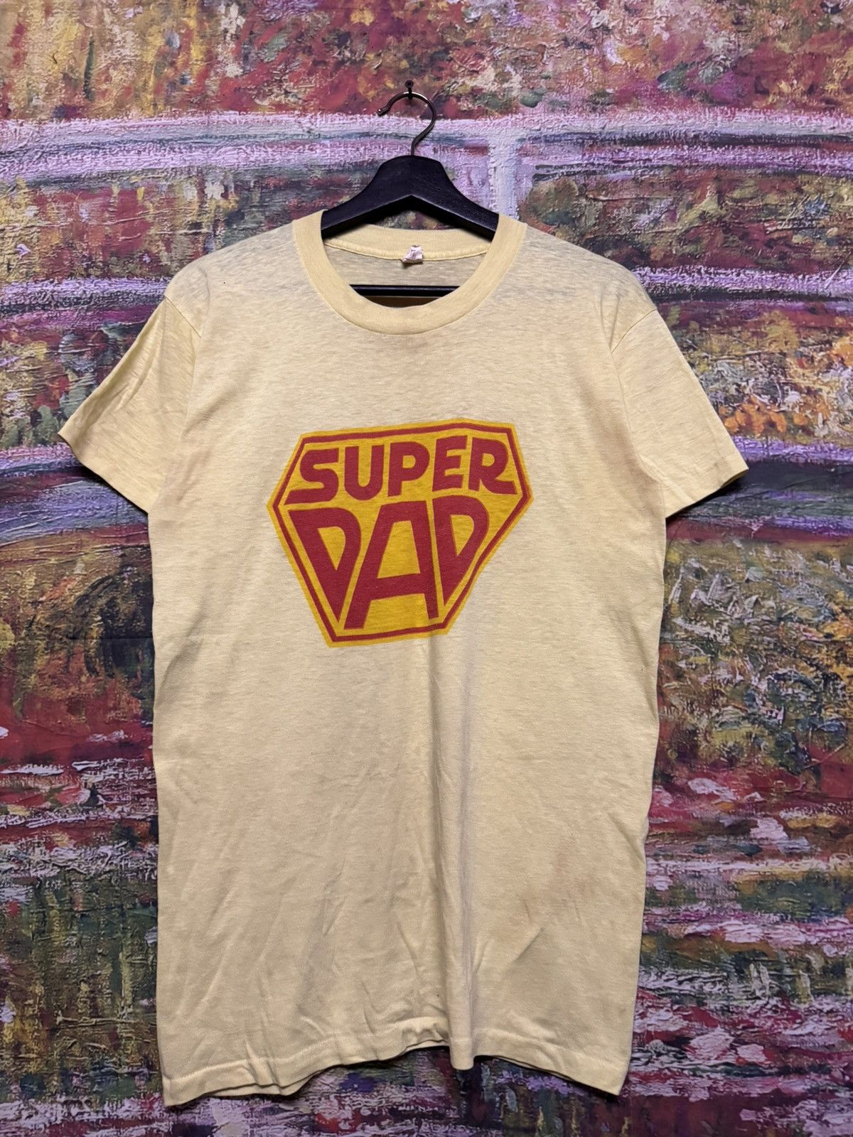 Vintage Vintage 80’s Super Dad shirt Size US M / EU 48-50 / 2 - 1 Thumbnail