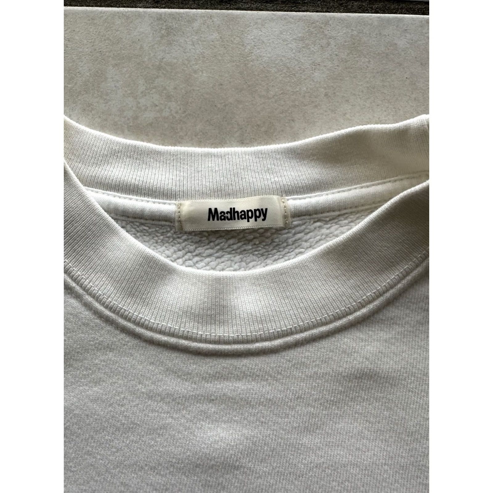 Madhappy Madhappy Sweatshirt Pullover Regular Size S White Relaxed Fit Women's Activewear RARE Size S / US 4 / IT 40 - 4 Thumbnail