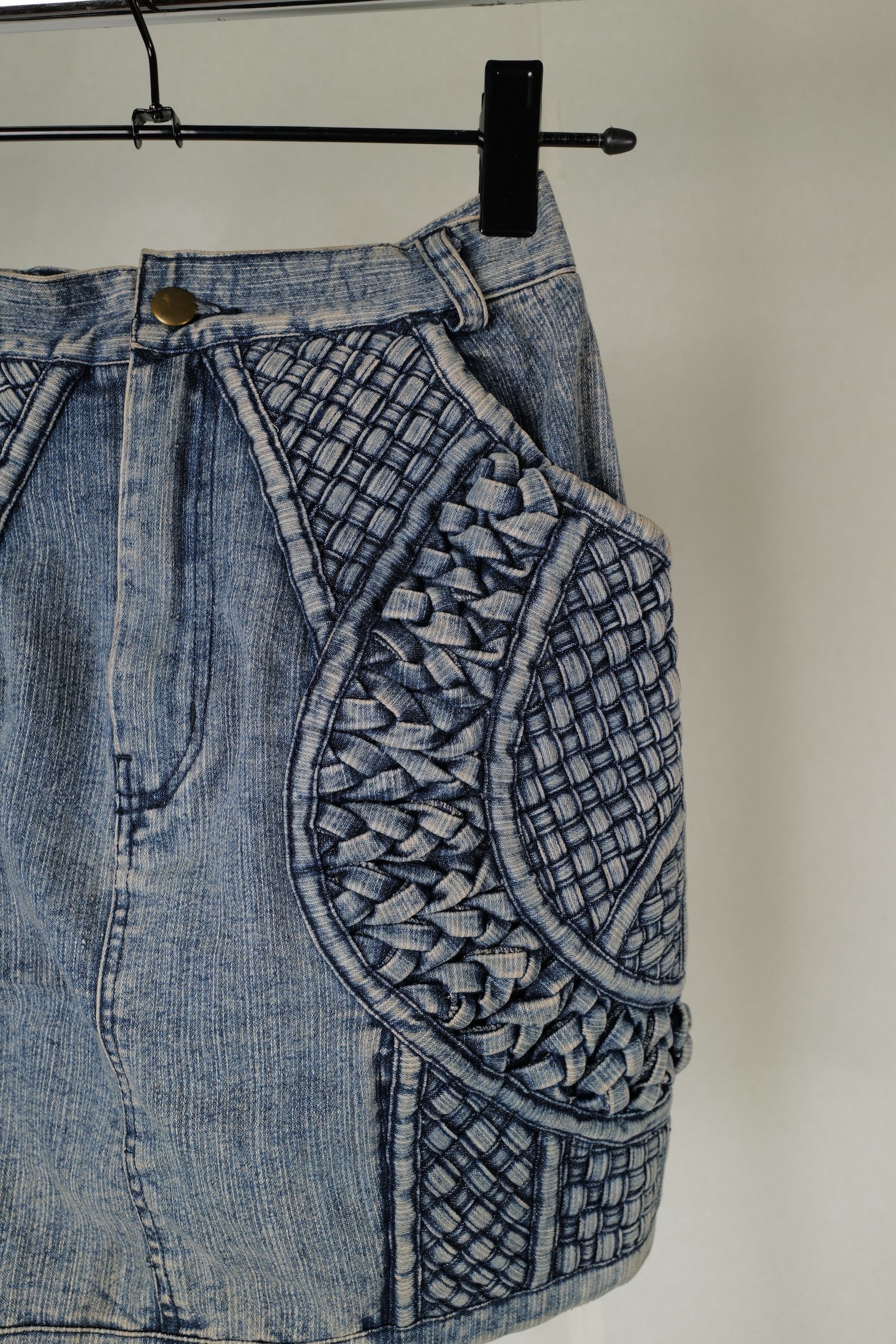KTZ KTZ PLEATED DENIM SKIRT XS Size 27" / US 4 / IT 40 - 10 Thumbnail