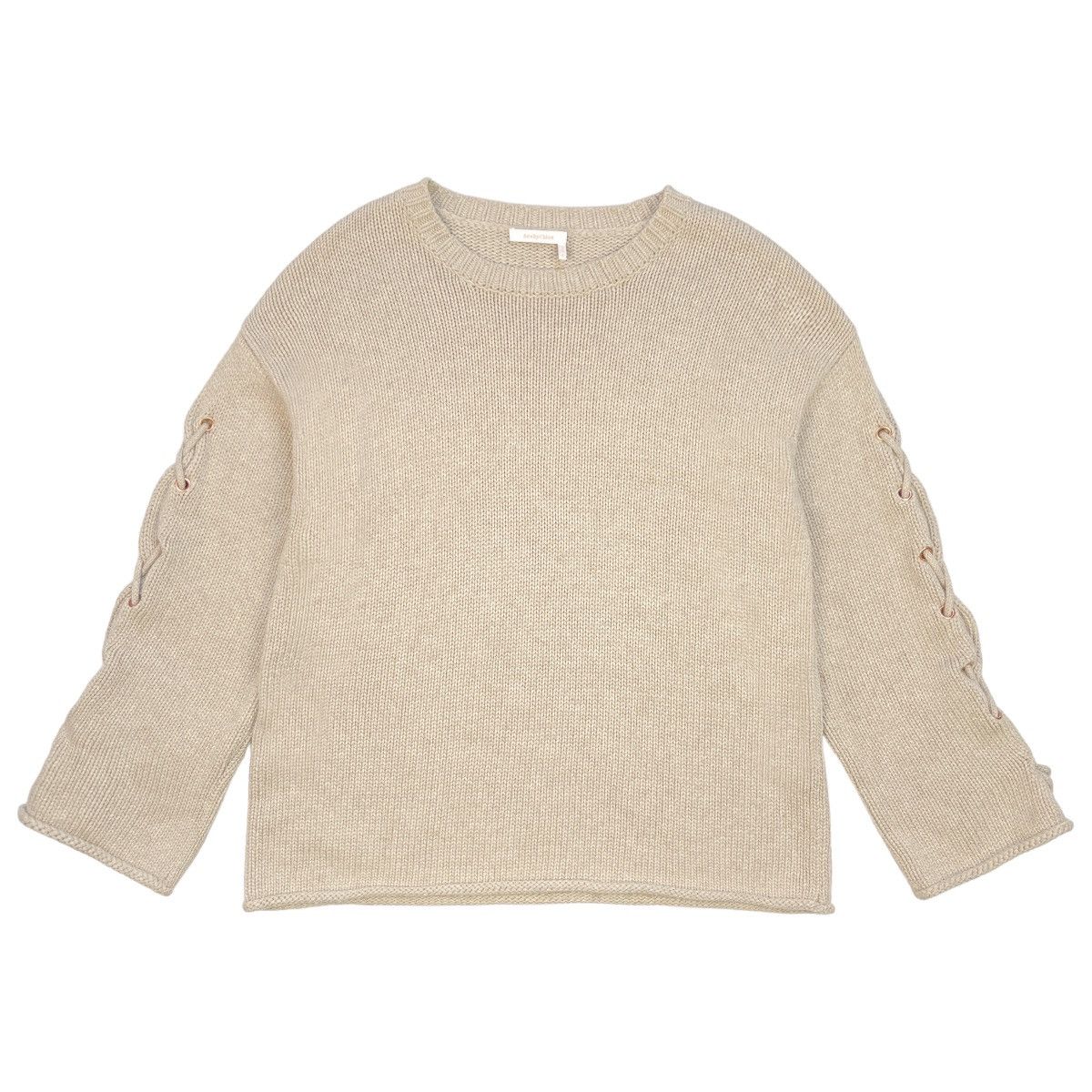 Chloe × See by Chloe See By Chloé Sle Birch Tie Sleeve Knit Sweater Size S / US 4 / IT 40 - 2 Thumbnail