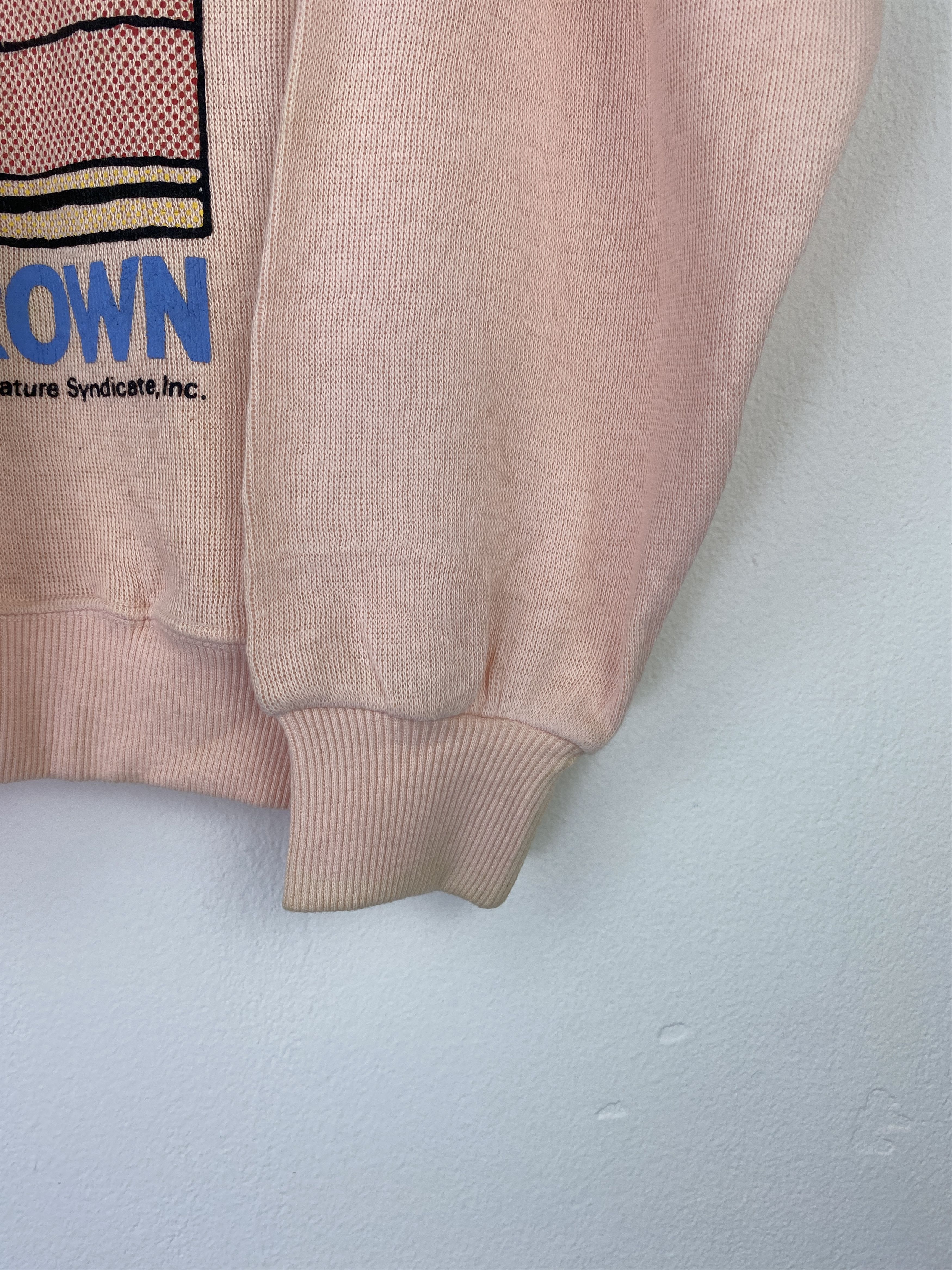 Peanuts Vintage Snoopy Printed Crewneck Sweatshirt SH0522 Size US S / EU 44-46 / 1 - 6 Thumbnail