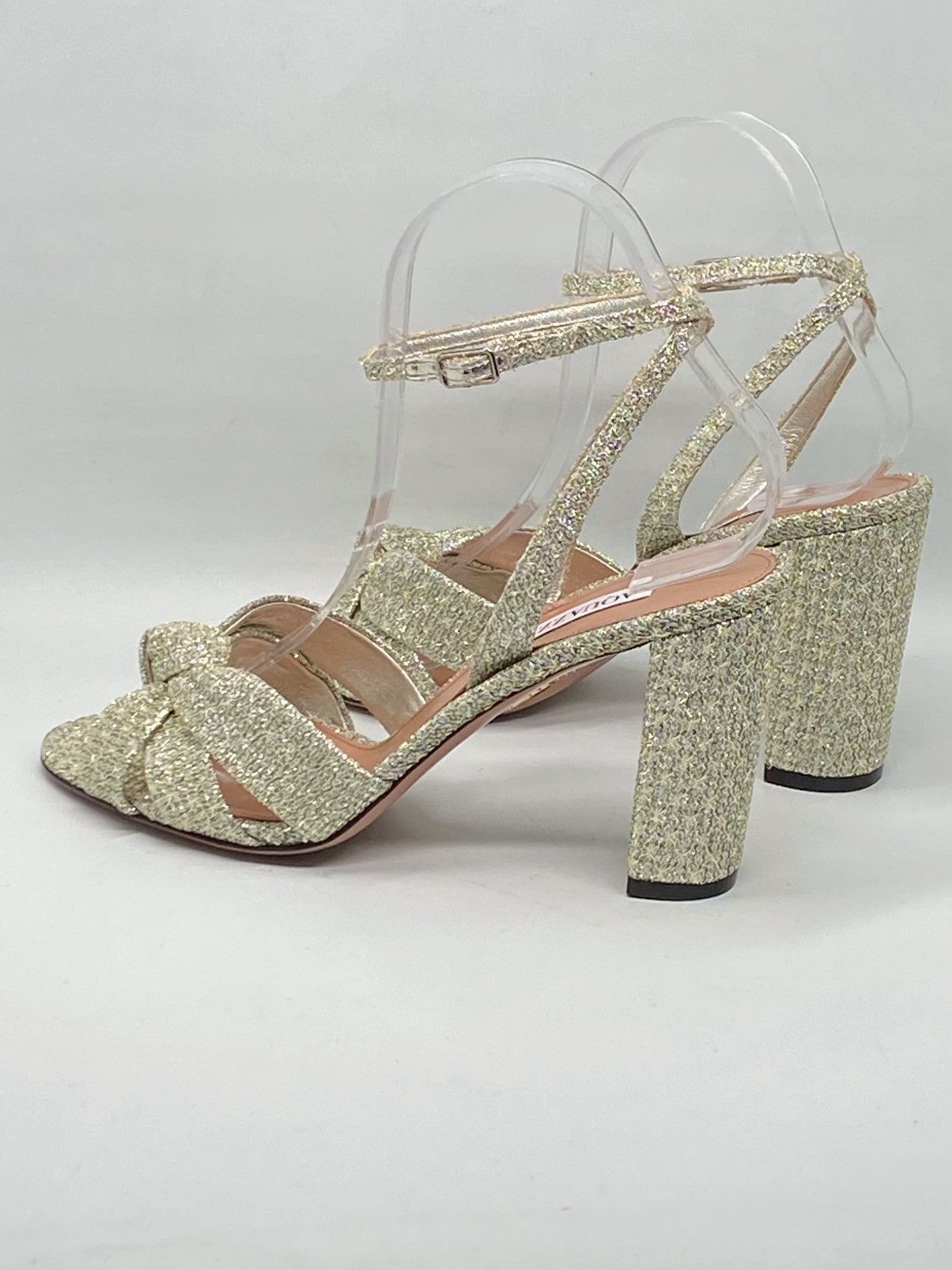 Aquazzura Aquazzura Nina 85MM Knotted Sandals size 38 Size US 8 / IT 38 - 8 Thumbnail