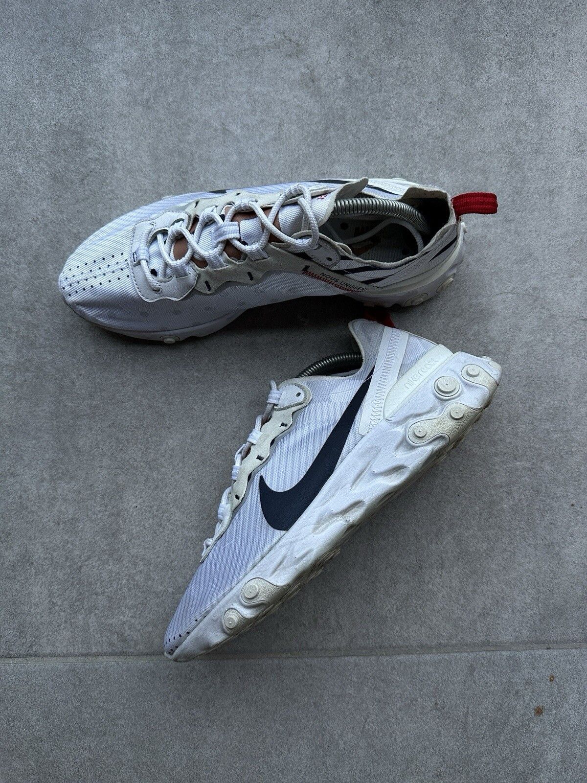 Nike Nike React Element 55 PRM France Polka Dot 3M Shoes Size US 11 / IT 41 - 1 Thumbnail