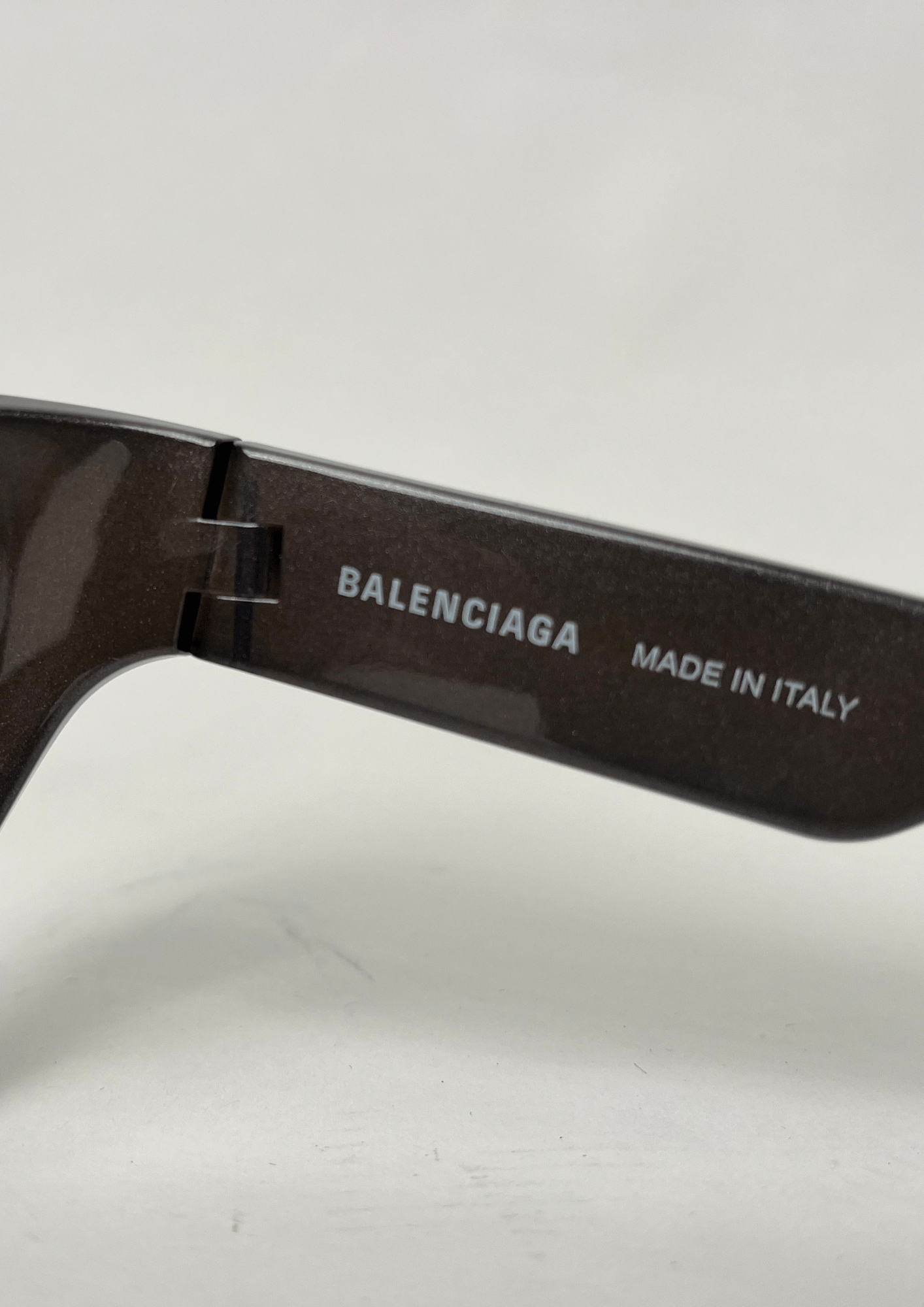Balenciaga Dark Grey Mirror Lens Expander Sunnies Size ONE SIZE - 8 Thumbnail