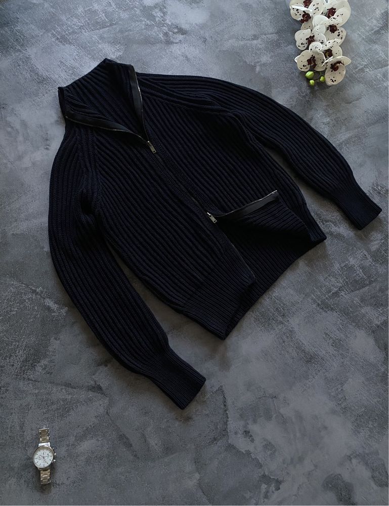 Gucci Gucci Chunky Knit Double Zip Wool Sweater Tom Ford Size US M / EU 48-50 / 2 - 1 Thumbnail