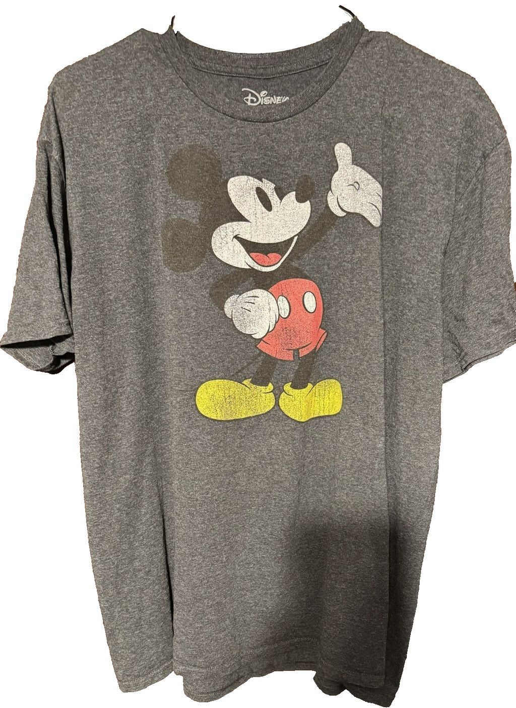 Disney Mickey Mouse Disney T Shirt Gray Men's Size XL Size US XL / EU 56 / 4 - 1 Thumbnail