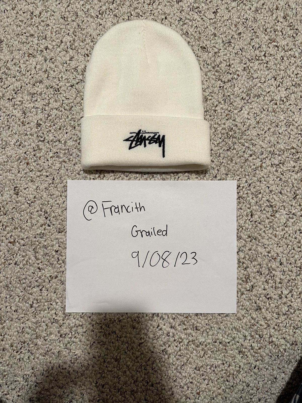 beanie stussy x nike