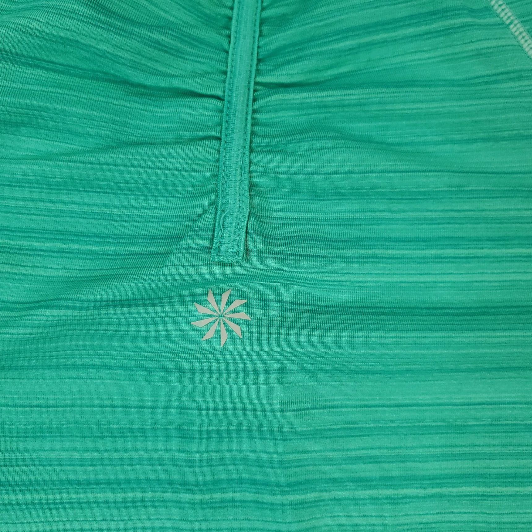 Athleta Athleta Womens Green Long Sleeve 1/4 Zip Pullover Sweatshirt Medium Size M / US 6-8 / IT 42-44 - 8 Thumbnail