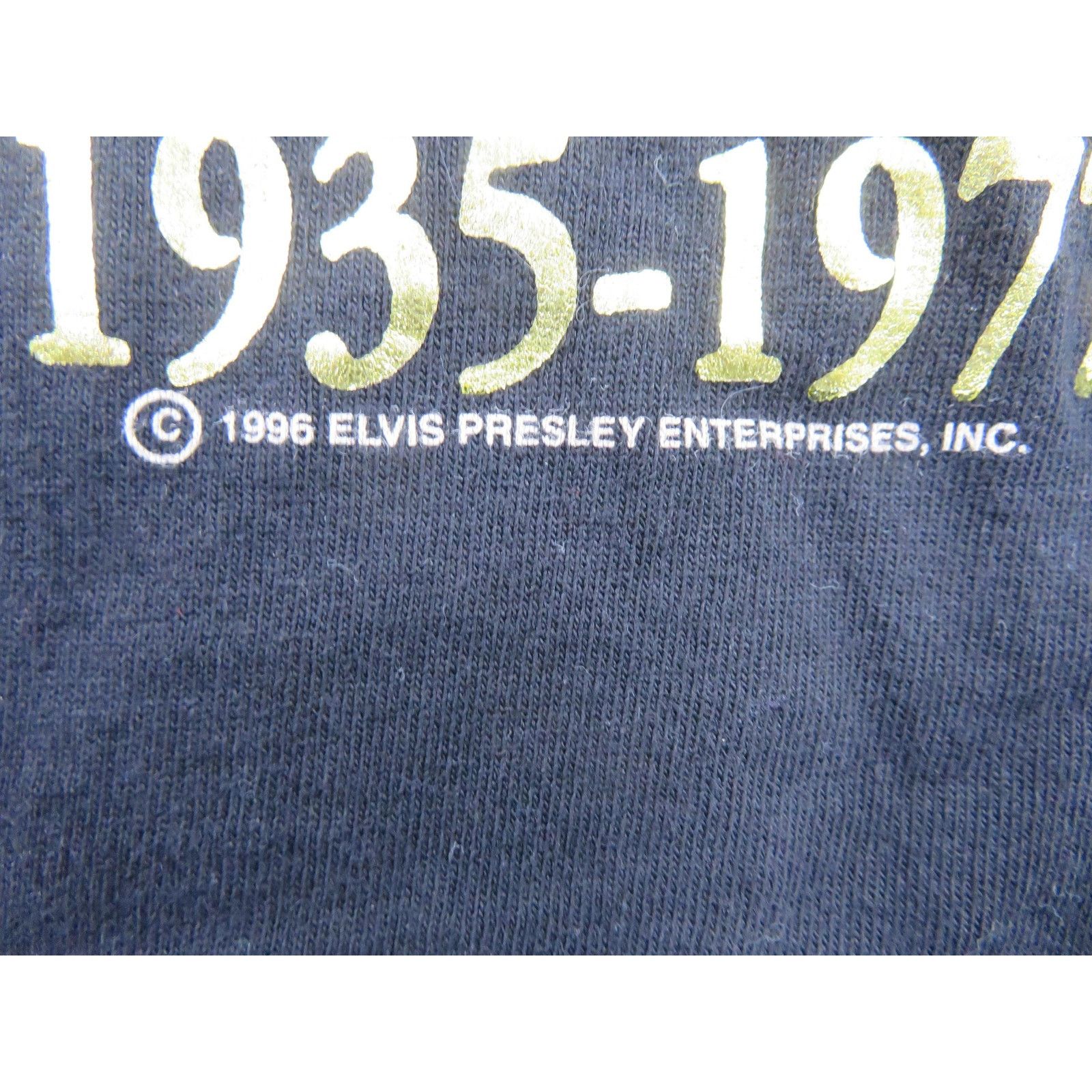 Other Elvis Presley Unforgettable Black T-shirt Sz XL 1990s Size US XL / EU 56 / 4 - 4 Thumbnail