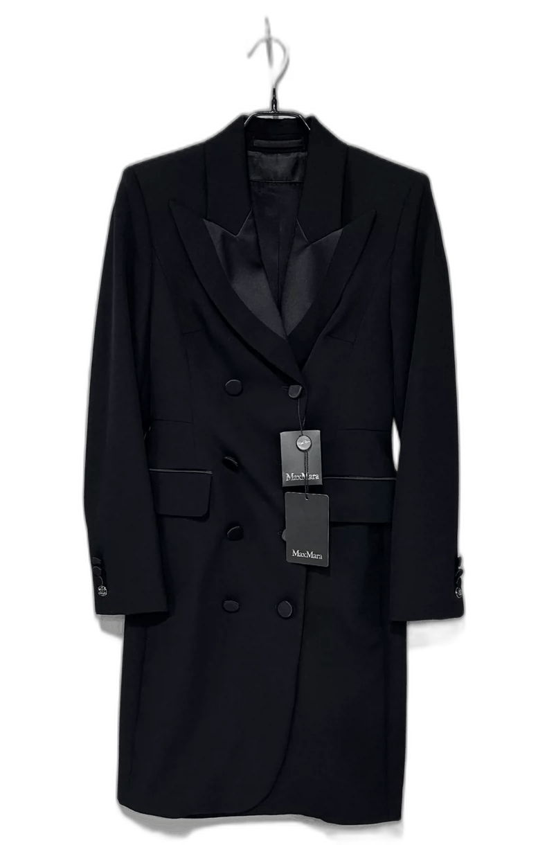 Max Mara MaxMara Long Black Label Coat Size S / US 4 / IT 40 - 1 Thumbnail