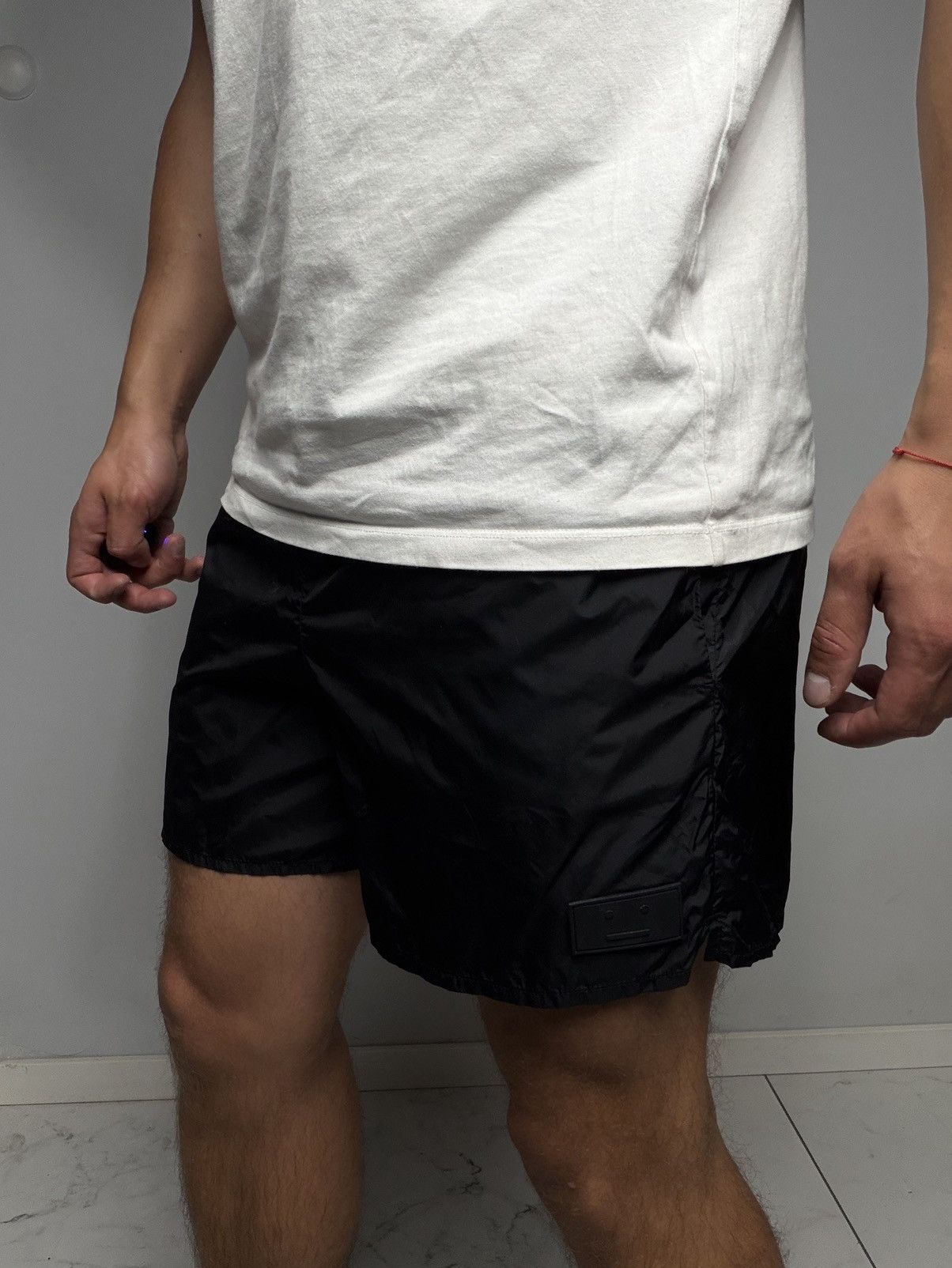 Acne Studios Acne Studios Perry Nylon Swimwear Shorts Face Logo Mens Size US 30 / EU 46 - 6 Thumbnail