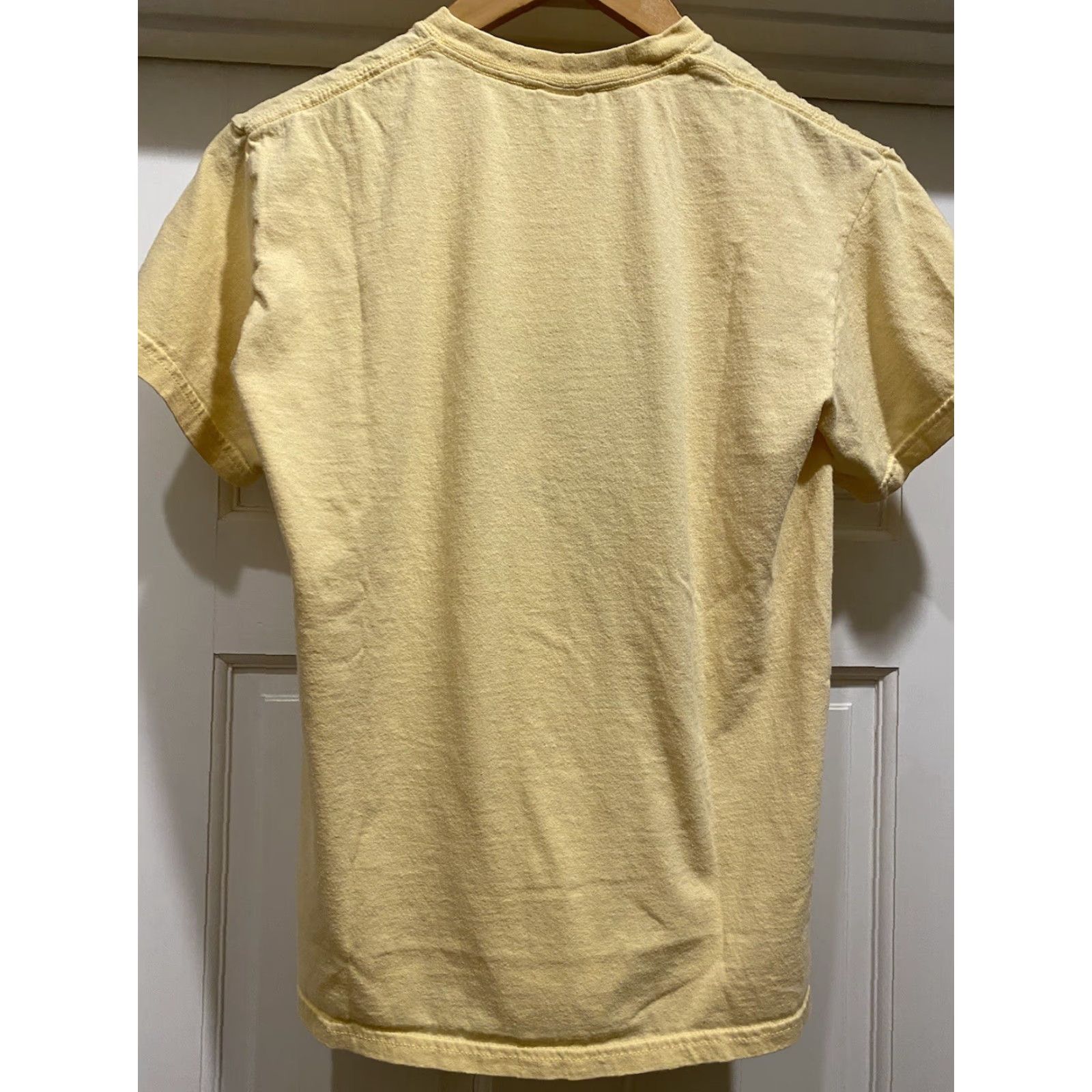 Gildan VINTAGE Vermont Cross Country Running Championship Yellow Short Sleeve S 2010 Shirt Womens Yellow Short Sleeve S 2010 Size 28" / US 6 / IT 42 - 2 Thumbnail