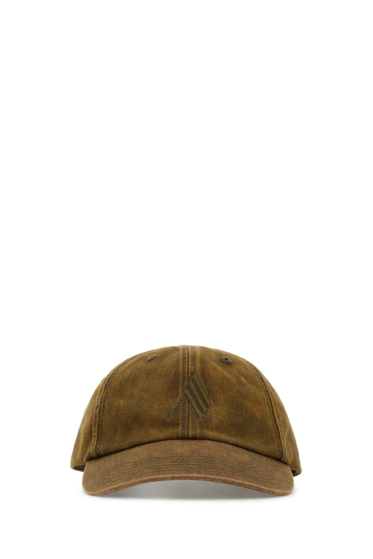 The Attico Brown Cotton Baseball Cap Size ONE SIZE - 1 Thumbnail