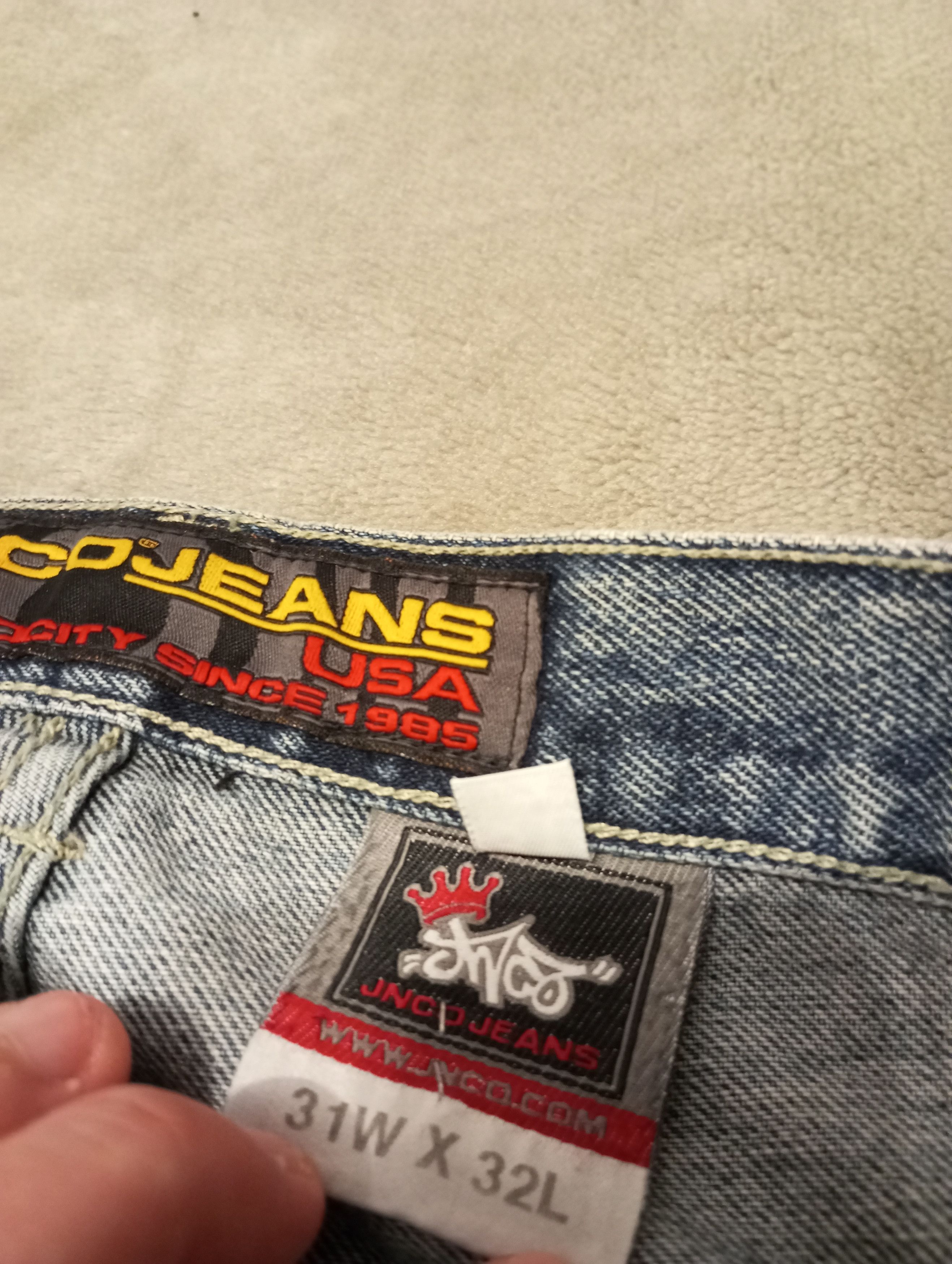 JNCO × Vintage Jnco baggy pants streetwear drip wide leg hip hop Size US 32 / EU 48 - 9 Thumbnail