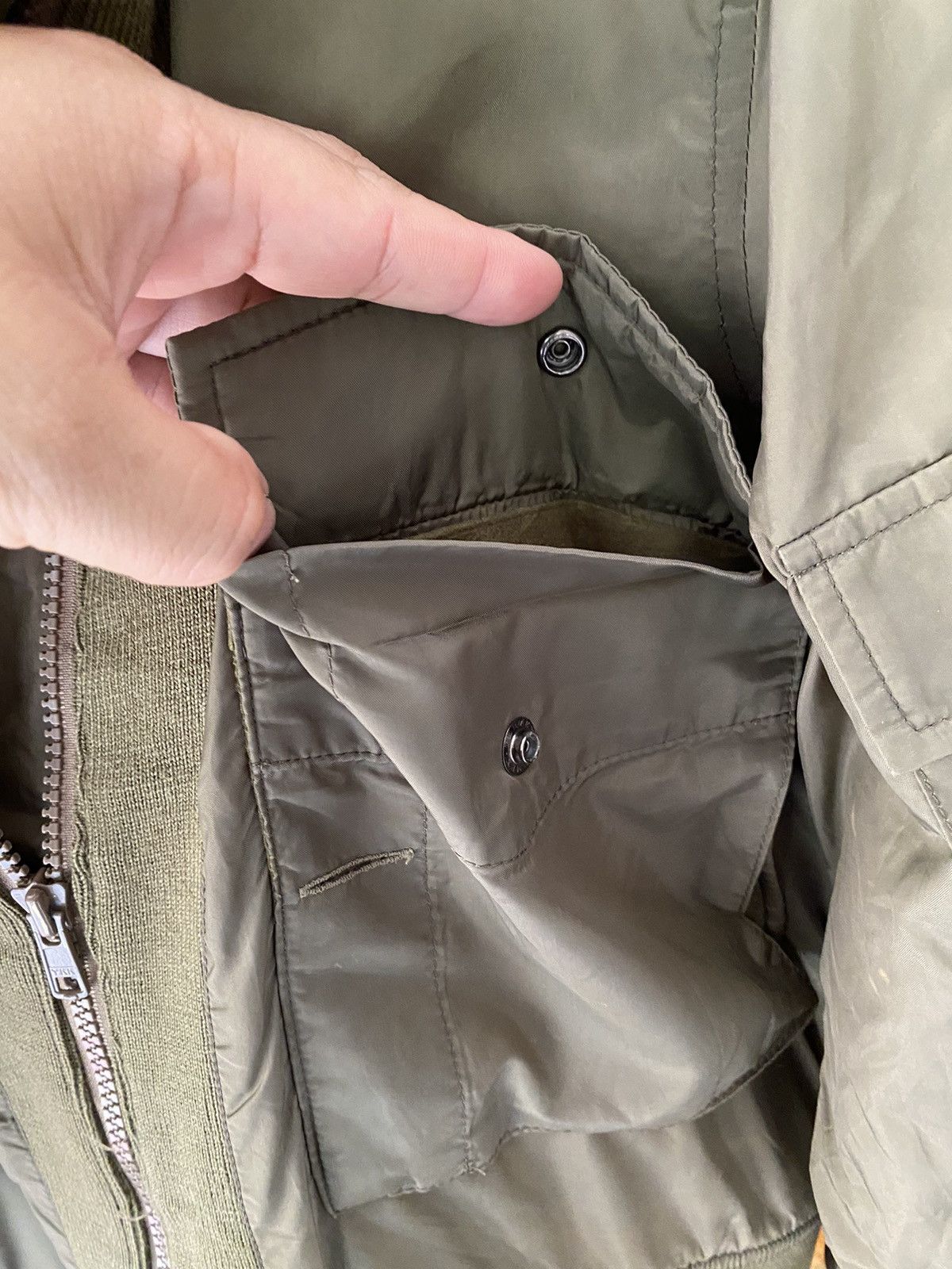 Head Porter 🔥1990s Head Porter + Hybrid Ma-1 Bomber Jacket Size US XS / EU 42 / 0 - 18 Thumbnail