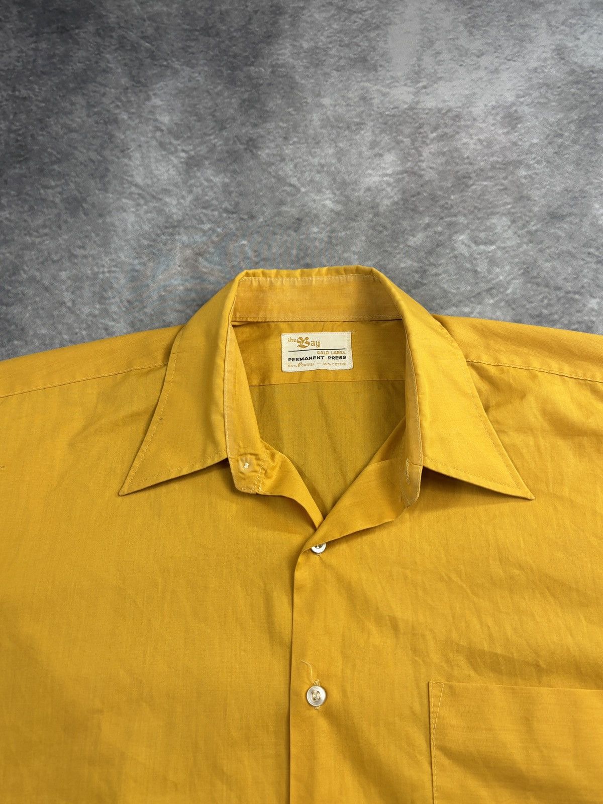 Vintage 1970s Vintage Shortsleeve Shirt Summer Perma Press The Bay M Size US M / EU 48-50 / 2 - 3 Thumbnail