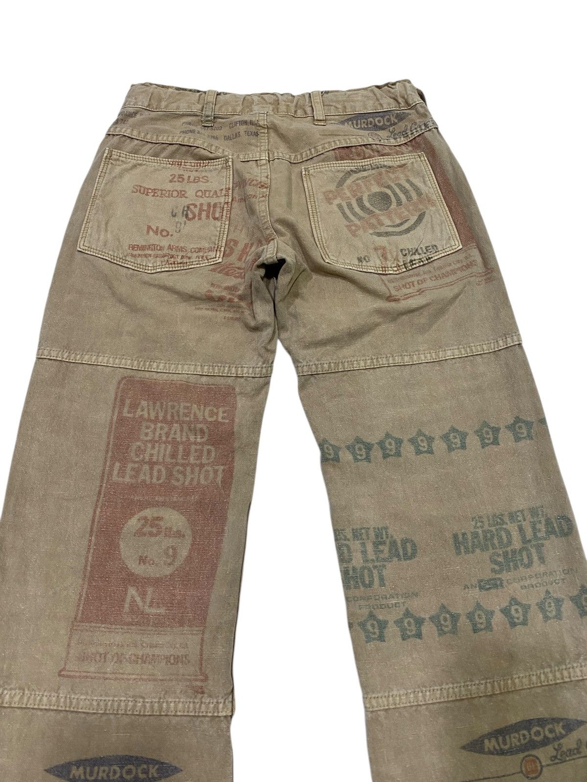 Hysteric Glamour Japanese brand denim & dungaree paint trousers / khakis pant Size US 28 / EU 44 - 16 Thumbnail