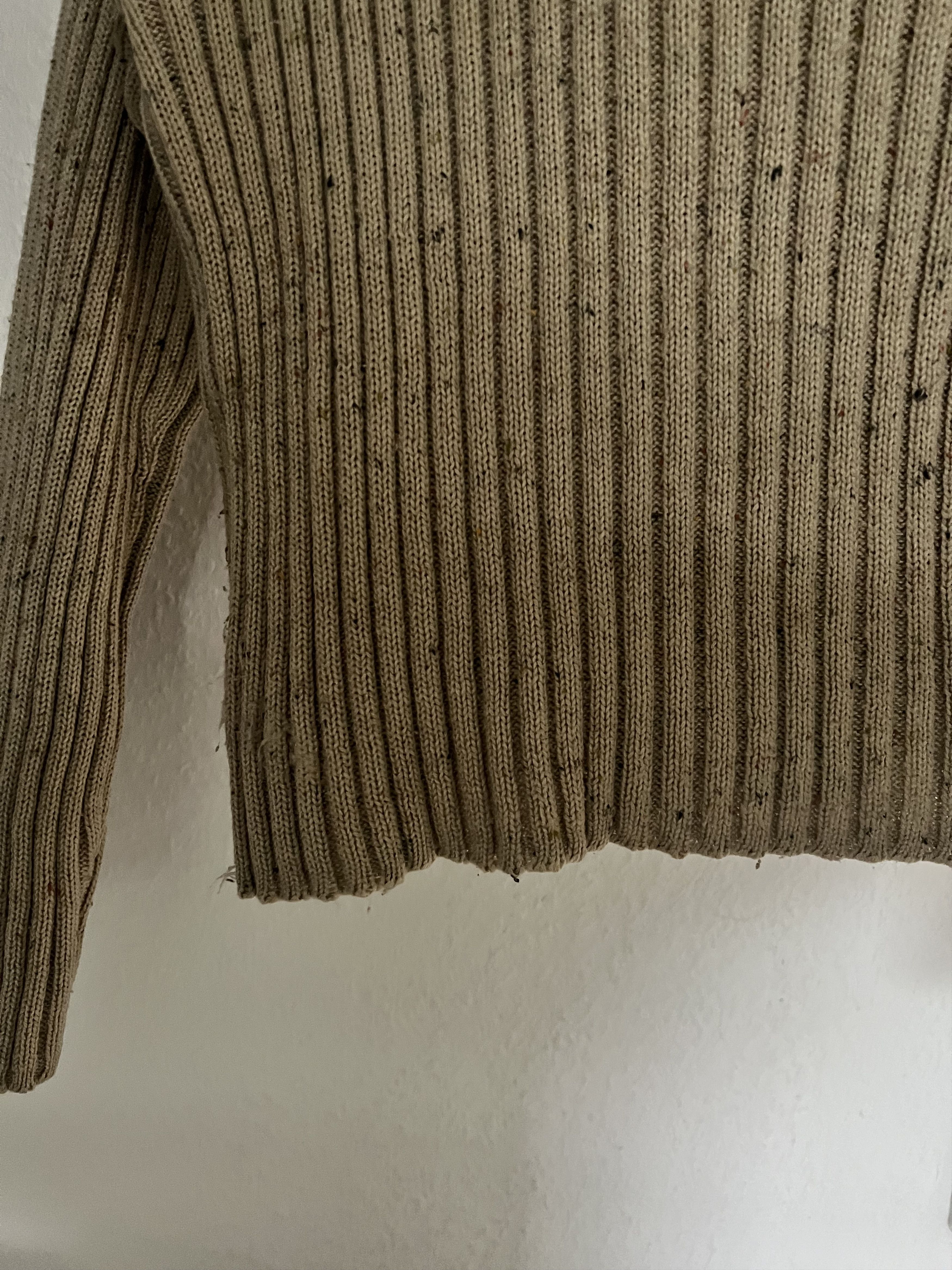 Vintage Turtle Kneck Knit Sweater Size M / US 6-8 / IT 42-44 - 3 Thumbnail