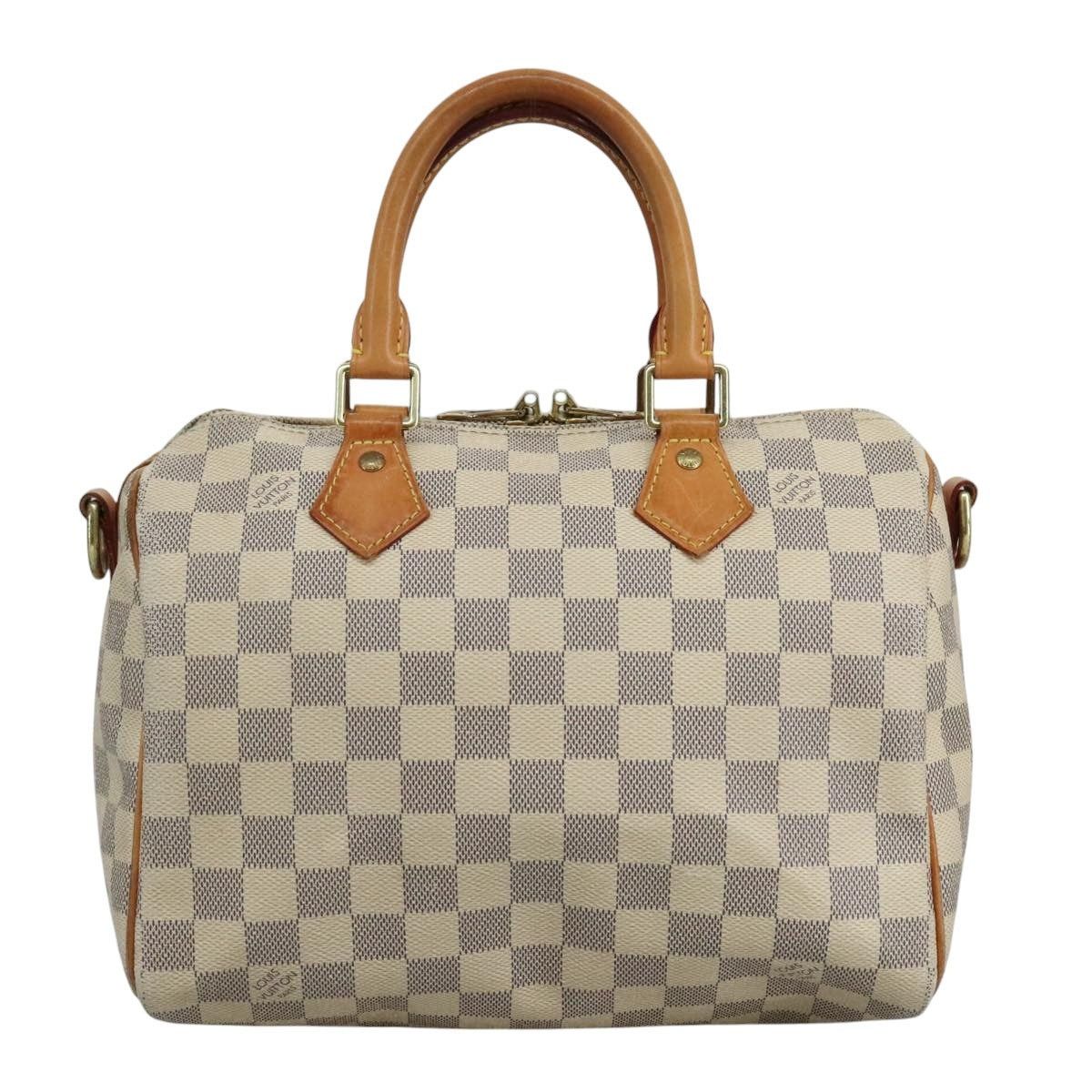 Louis Vuitton LOUIS VUITTON Damier Azur Speedy Bandouliere 25 Hand Bag Size ONE SIZE - 13 Thumbnail