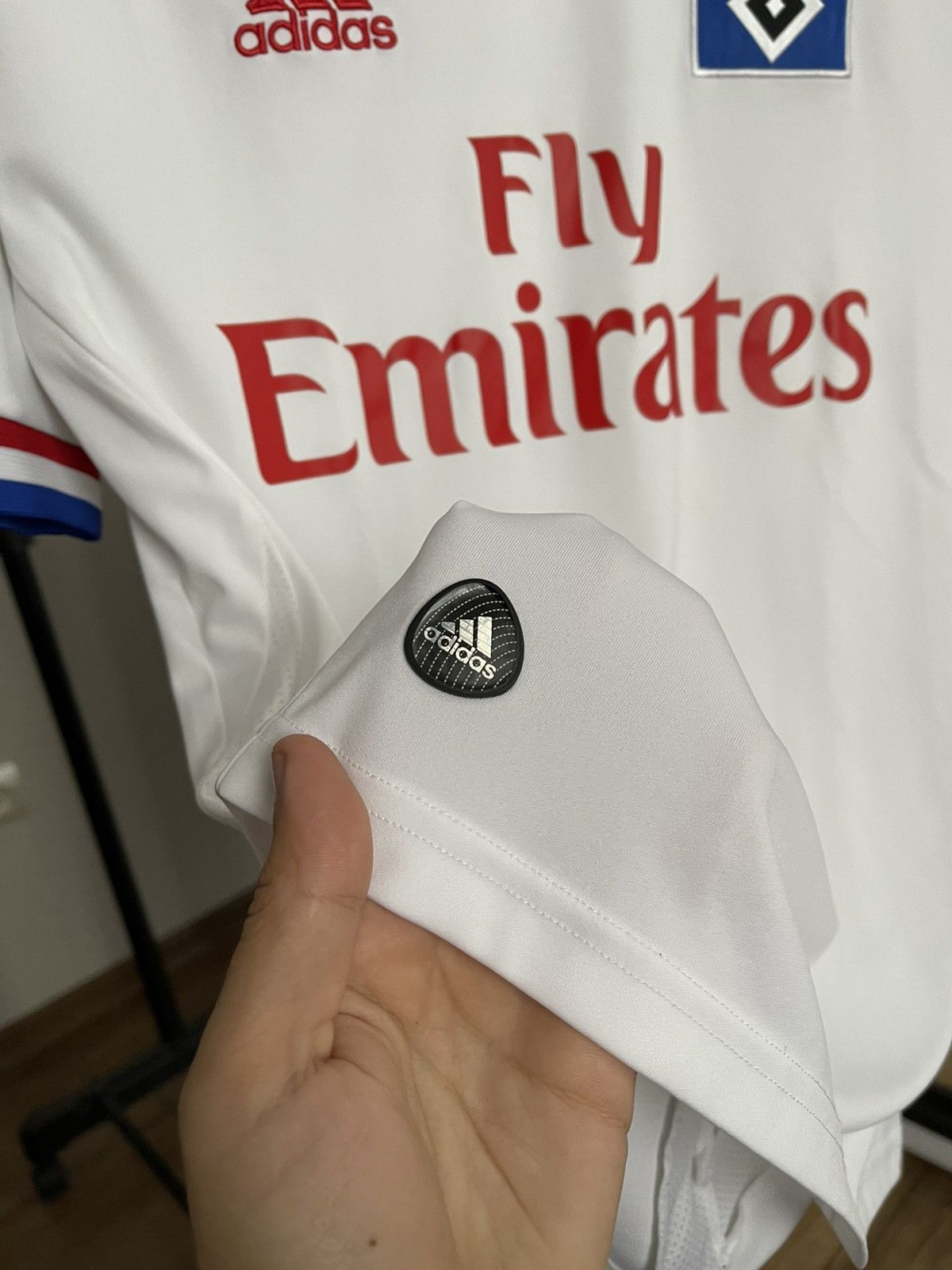 Adidas 2011/2012 Adidas Hamburger SV Soccer Jersey T-Shirt Size US S / EU 44-46 / 1 - 7 Thumbnail