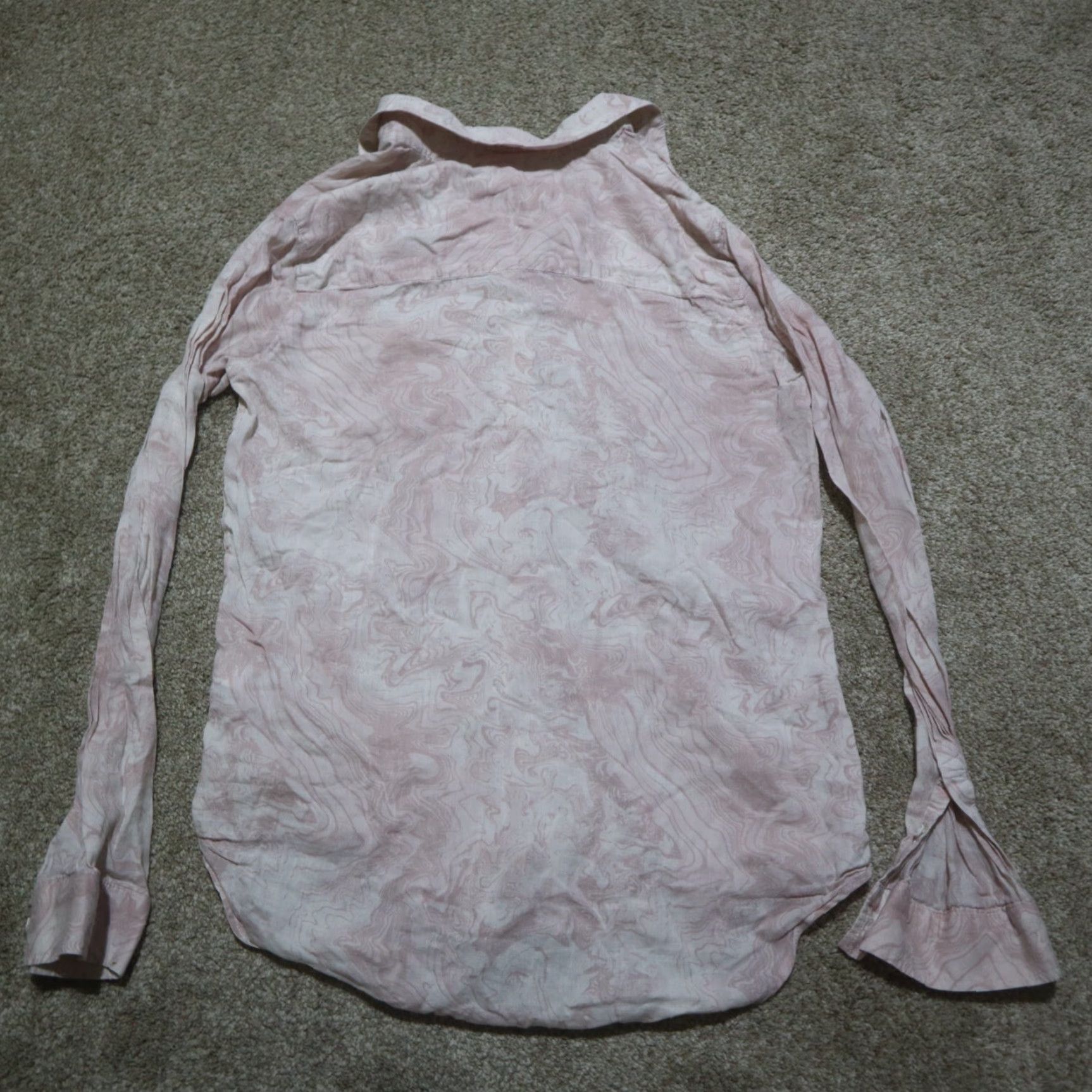 Treasure & Bond Treasure & Bond Shirt Womens Small Pink Lightweight Button-Up Adult Small Size S / US 4 / IT 40 - 8 Thumbnail