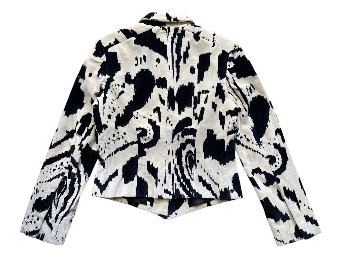 Etro Etro Milano Velvet Printed Cropped Coat Size M / US 6-8 / IT 42-44 - 10 Thumbnail