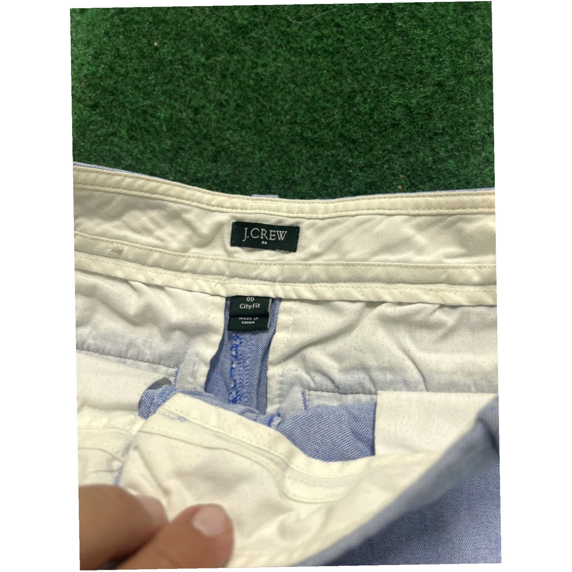 J.Crew J CREW FACTORY Womens City Fit Blue Shorts Size 00 PREPPY Summer Size 28" / US 6 / IT 42 - 5 Thumbnail