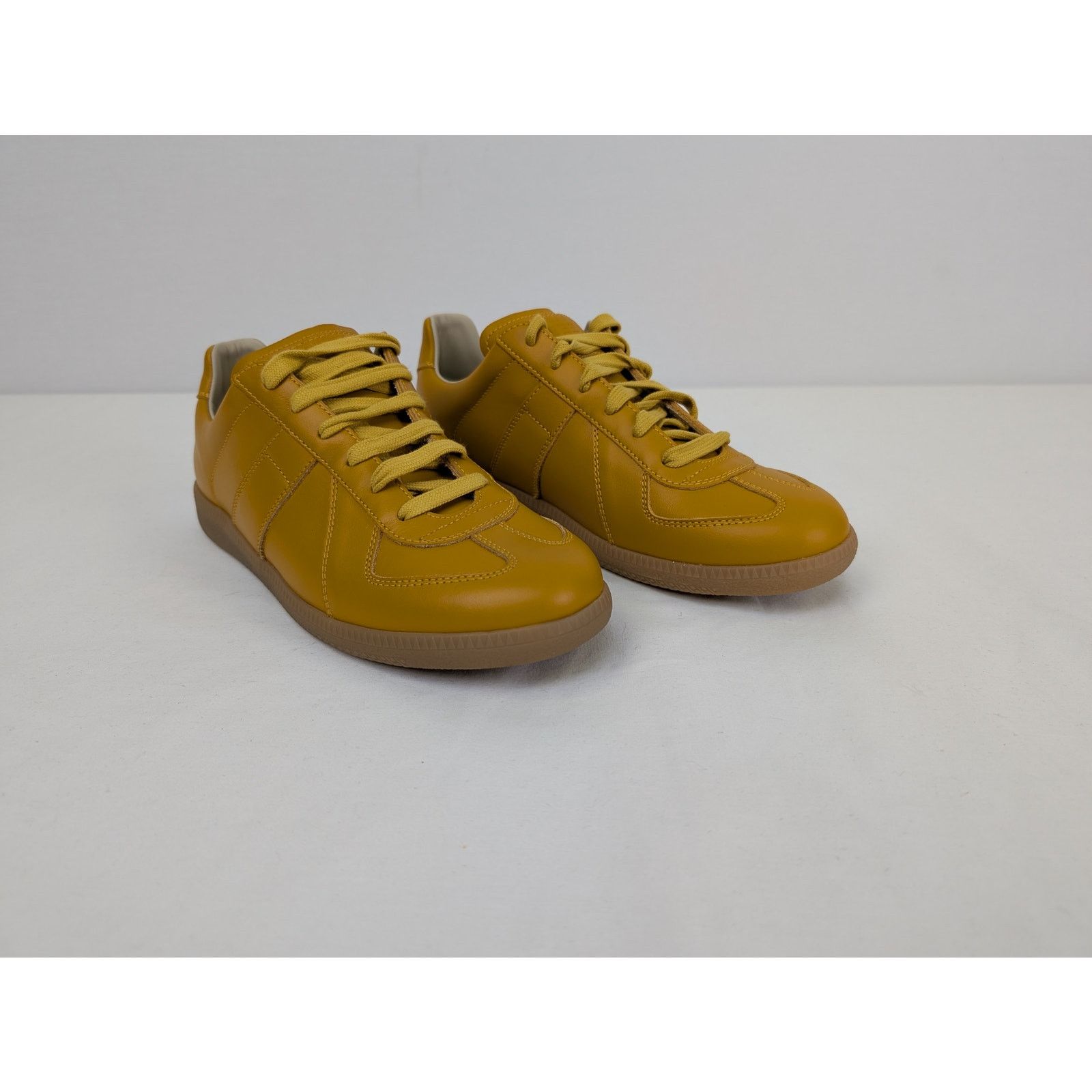Maison Margiela o1rshd1 Low-Top Sneakers in Mustard Yellow Size US 8 / EU 41 - 6 Thumbnail