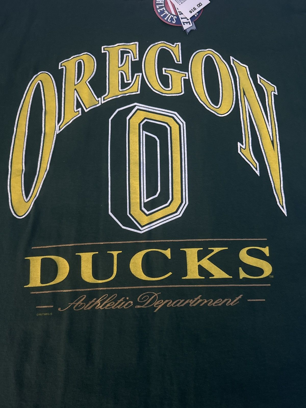 NCAA × Vintage Vintage Lee Sports Oregon Ducks T-Shirt Size US XL / EU 56 / 4 - 2 Thumbnail