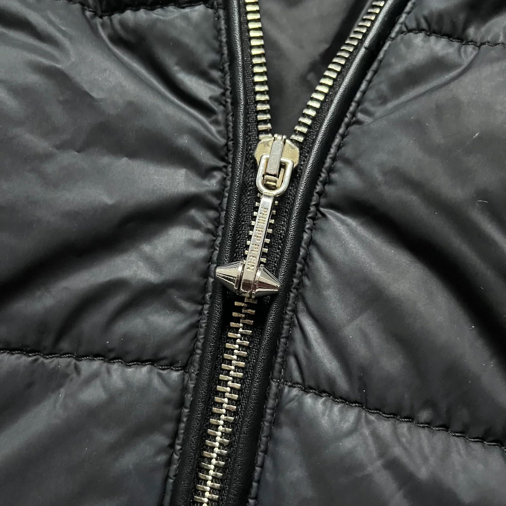 Philipp Plein Philipp Plein 2010's Fur Hood Puffer Jacket Size M / US 6-8 / IT 42-44 - 4 Thumbnail