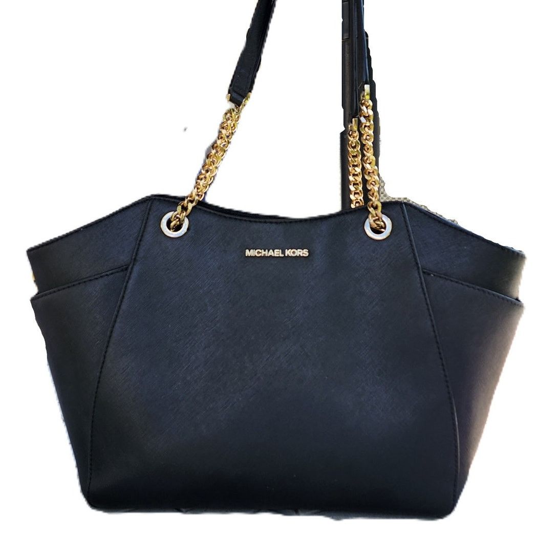 Michael Kors Michael Kors Jet Set Saffiano Leather Travel Chain Tote Bag Size ONE SIZE - 12 Thumbnail