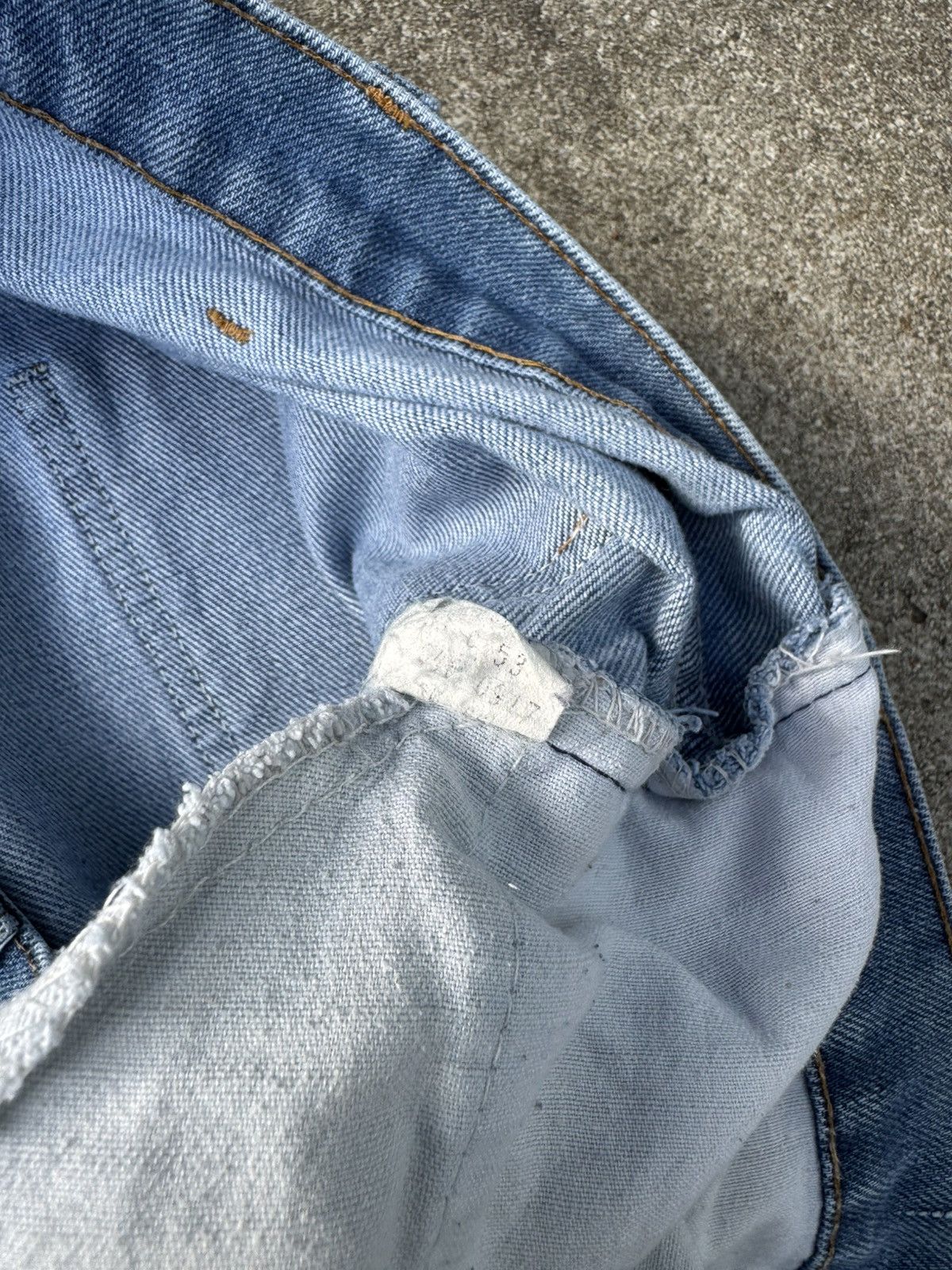 Levi's × Vintage Vtg 80s Levi’s 646 Orange Tab Bellbottom Flare Jeans 35x31 Size US 35 - 6 Thumbnail