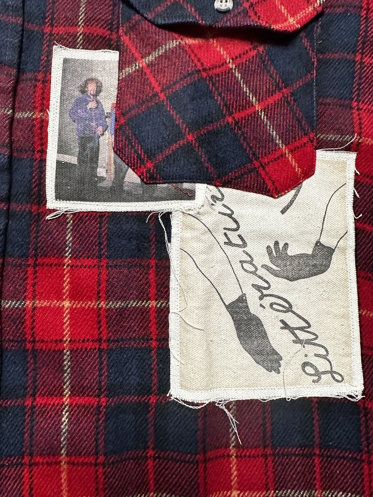 Better With Age Better With Age Muir Repair Flannel Shirt Red Multi Size US M / EU 48-50 / 2 - 3 Thumbnail