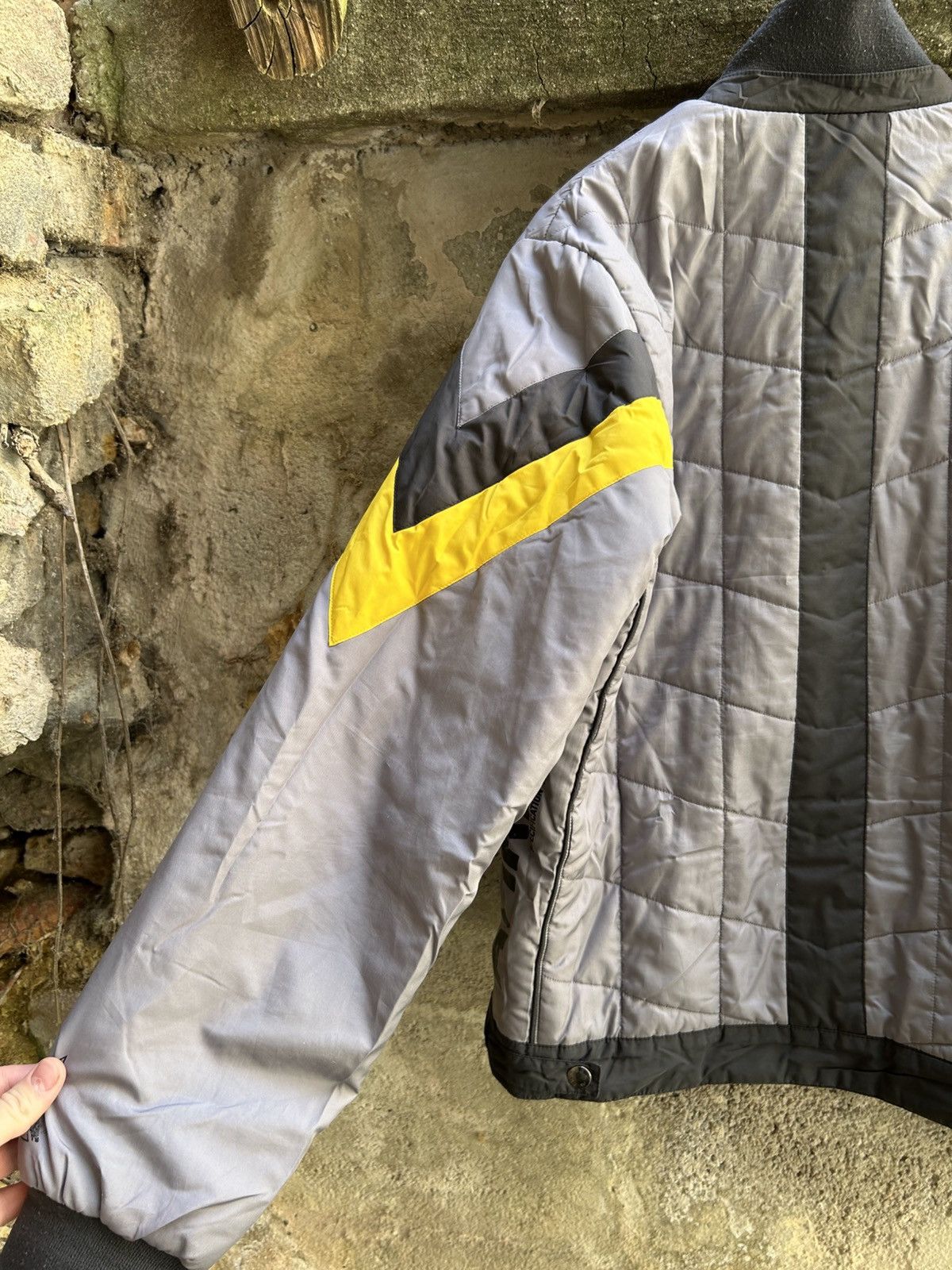Avirex Vintage Avirex U.S.A. grey Y2K Bomber Jacket Size US M / EU 48-50 / 2 - 18 Thumbnail