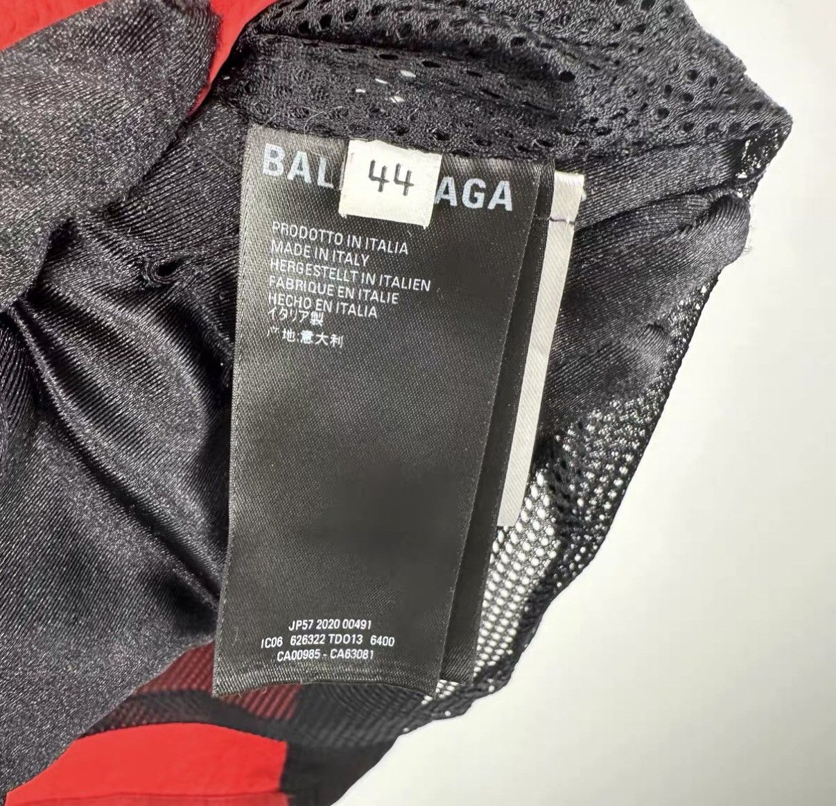 Balenciaga Balenciaga Color-block Short Sleeve Windbreaker Jacket J42 Size US S / EU 44-46 / 1 - 4 Thumbnail