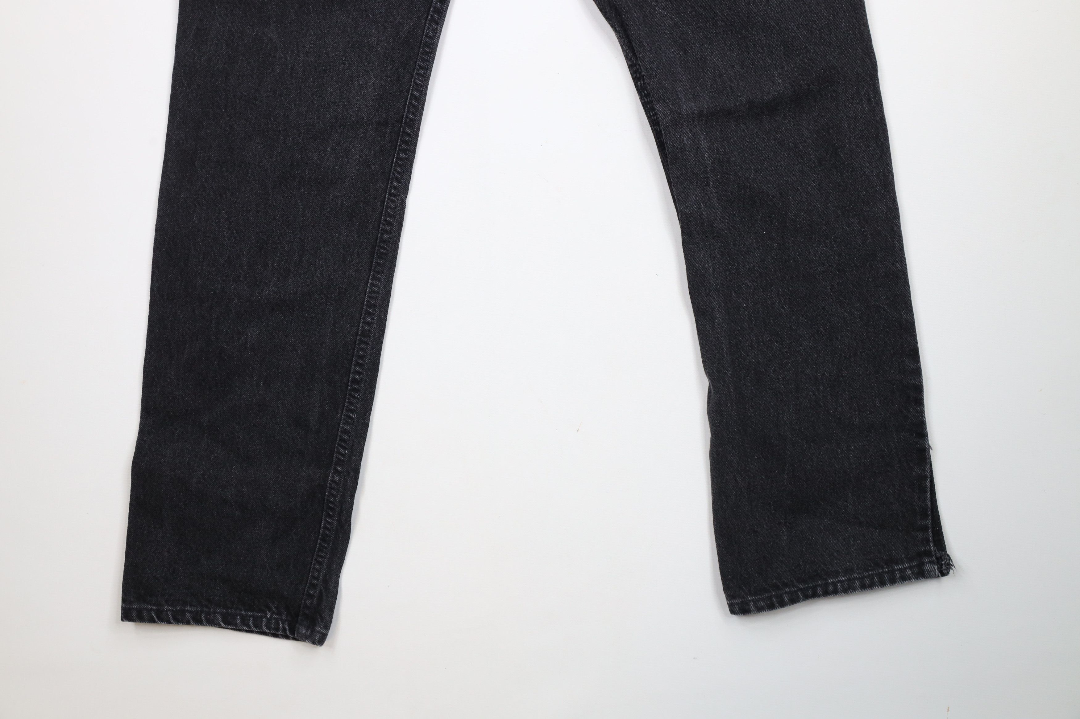 Levi's Vintage 90s Levis 505 Regular Fit Denim Jeans Black USA Size US 32 / EU 48 - 13 Thumbnail