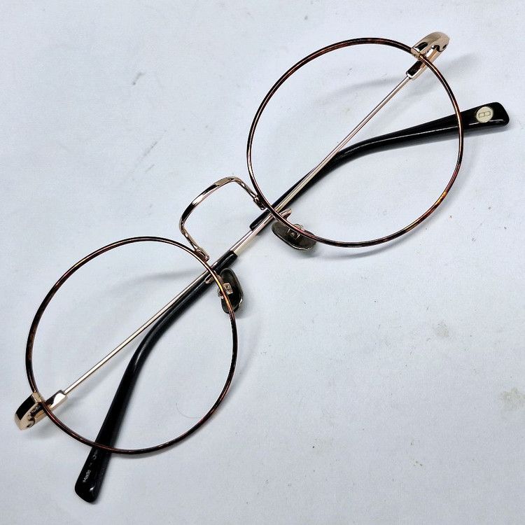 Other 2000s Memory Metal Round Glasses High Elasticity Full Metal Size ONE SIZE - 1 Thumbnail