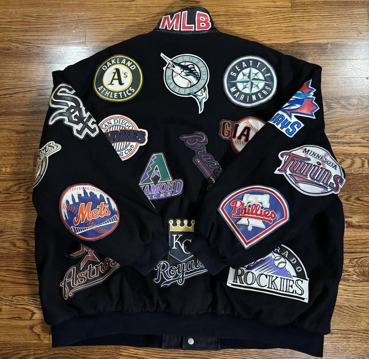 Jeff Hamilton Vintage Jeff Hamilton MLB Jacket (Size 6XL) Size US XXL / EU 58 / 5 - 6 Thumbnail