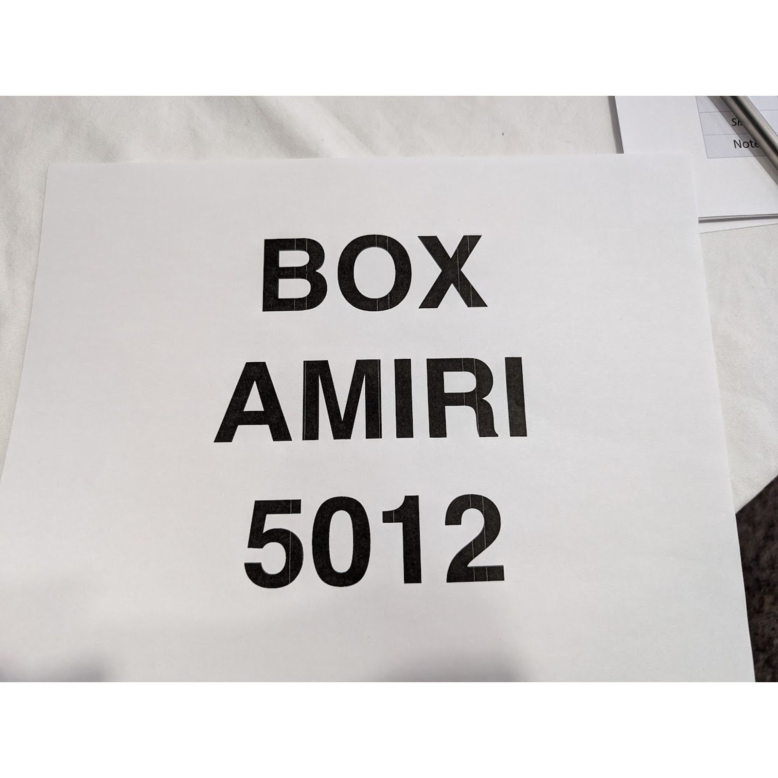 Amiri o1rshd1 MA Drip Collage Crewneck Sweater in Black Size US XXL / EU 58 / 5 - 15 Thumbnail