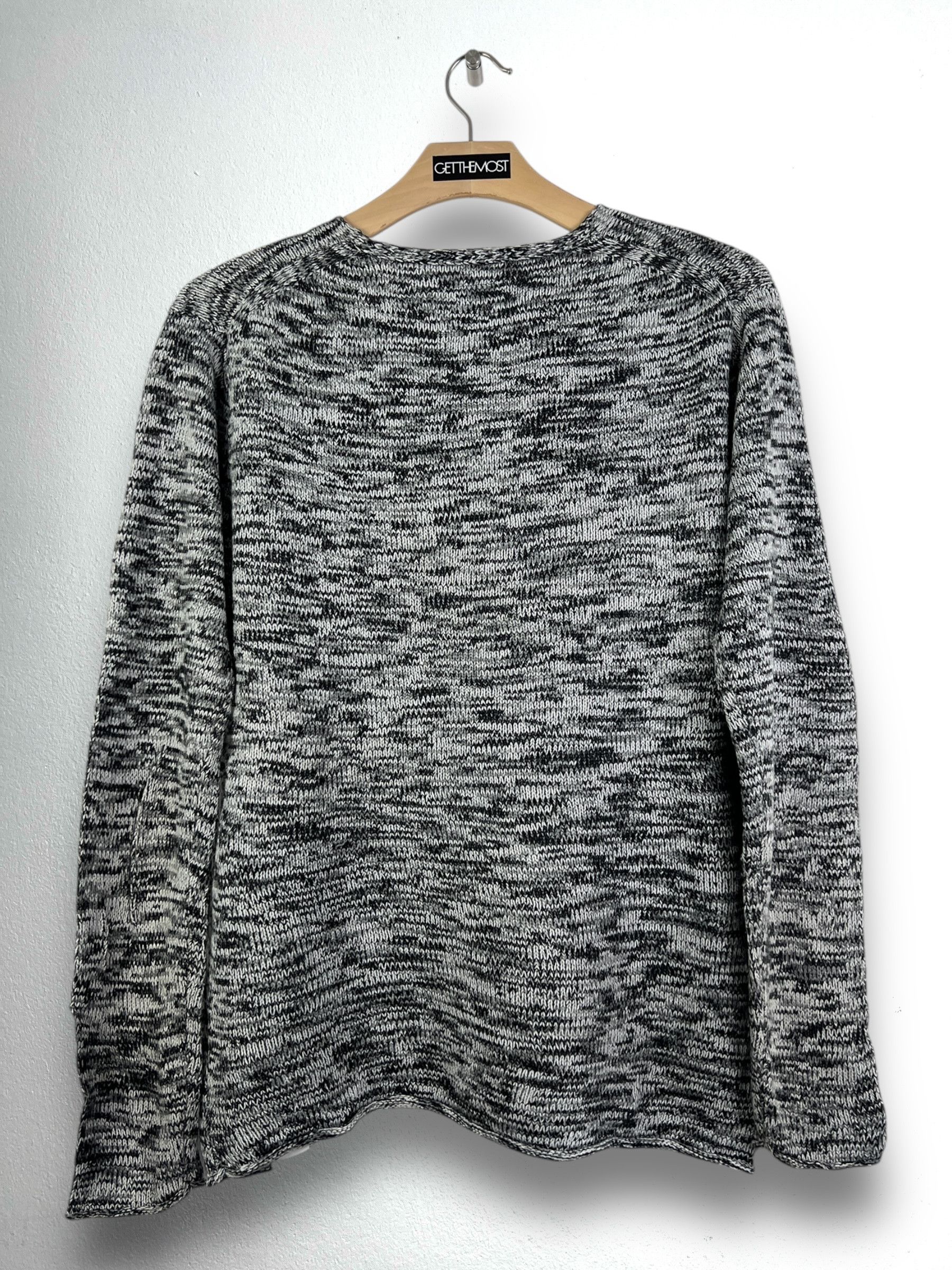 Japanese Brand × MOUSSY Azul by Moussy Knit L/S Tee (L) GTMPT922 Size L / US 10 / IT 46 - 11 Thumbnail