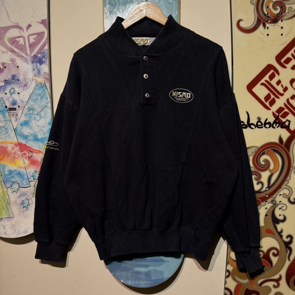 Other VINTAGE 90s NISMO International Racing Team Pullover Size US L / EU 52-54 / 3 - 1 Thumbnail