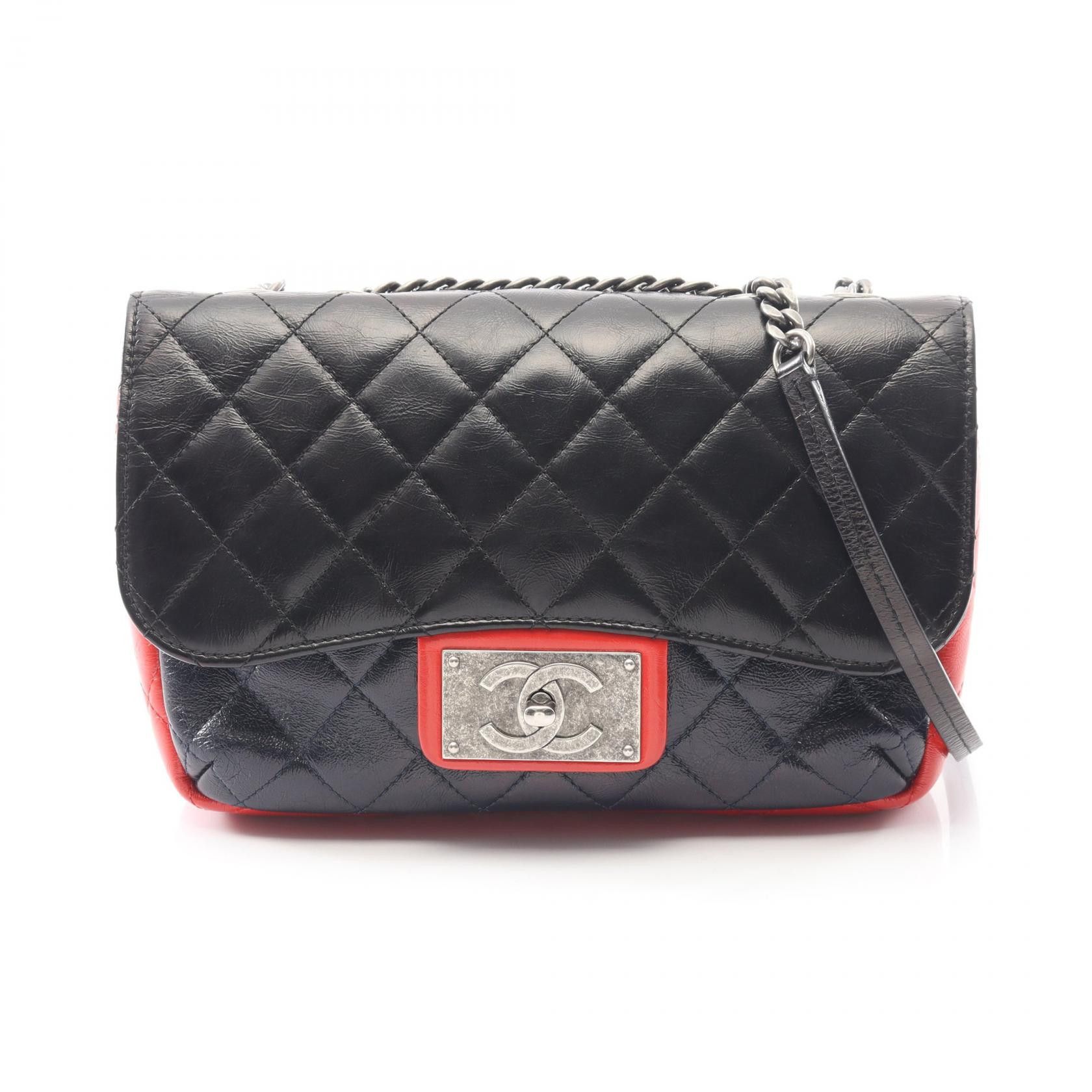 Chanel Chanel CHANEL Matelasse Tricolor Leather Shoulder Bag Leather Shoulder Bag DUTY FREE for USA Size ONE SIZE - 1 Thumbnail