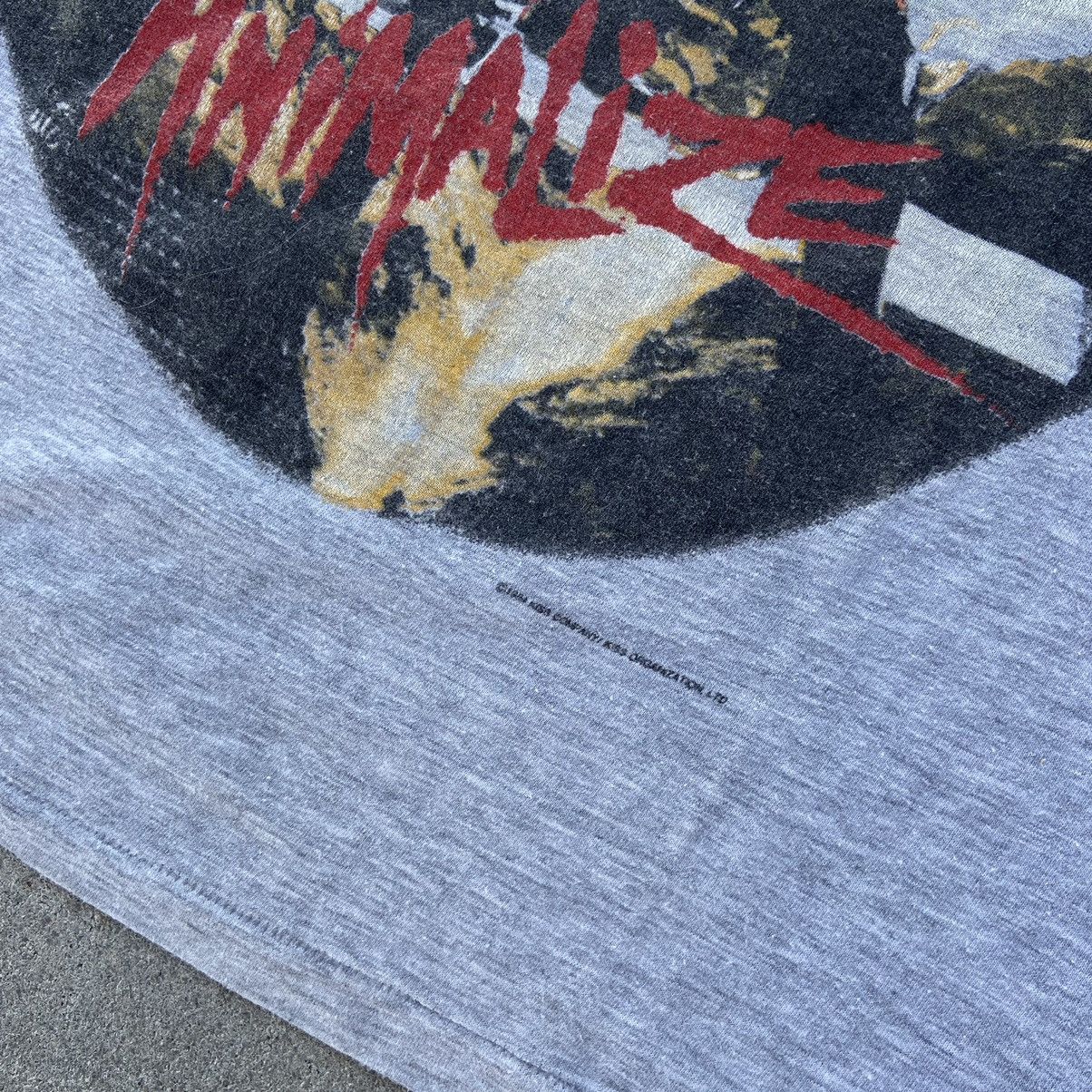 KISS × Vintage 📌 Vintage 1984 KISS Animalize Tour T-Shirt Size US L / EU 52-54 / 3 - 7 Thumbnail