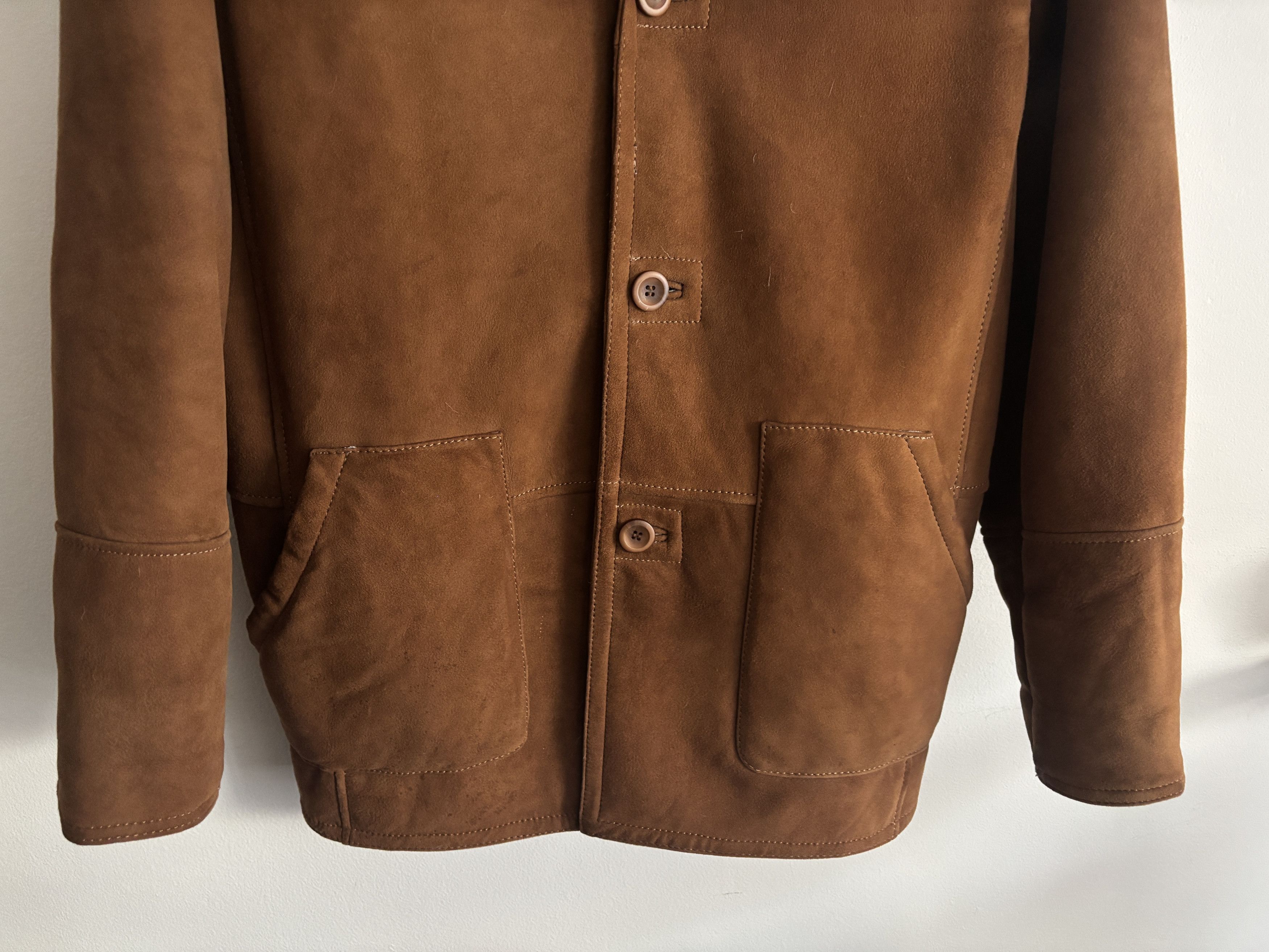 Danier $1750 Shearling Button-up Jacket/ Coat - 40/ Medium-Large Size US M / EU 48-50 / 2 - 3 Thumbnail